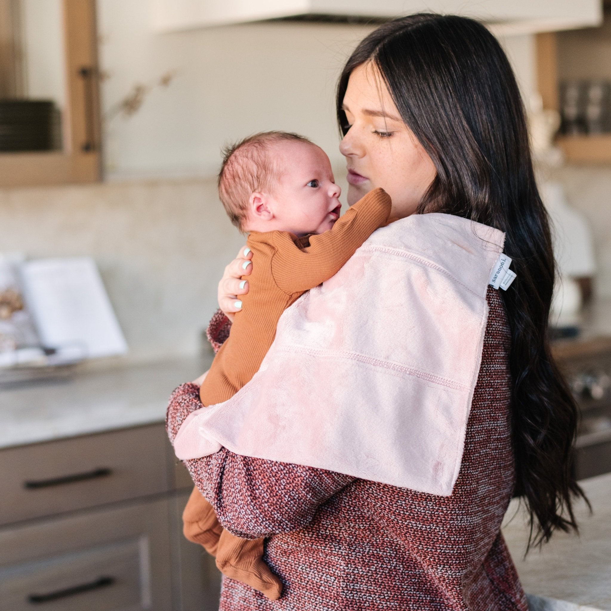 Minky Burp Cloths 3-pack