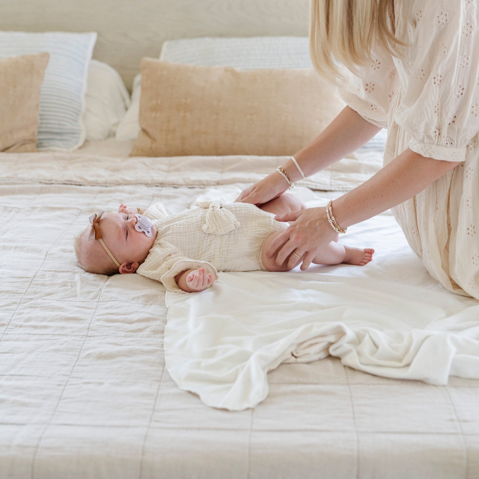 Minky Stretch Luxe Swaddle/blanket