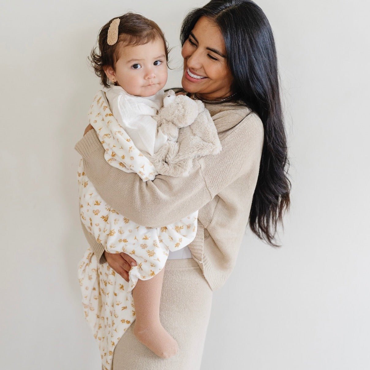Minky Stretch Receiving Blankets