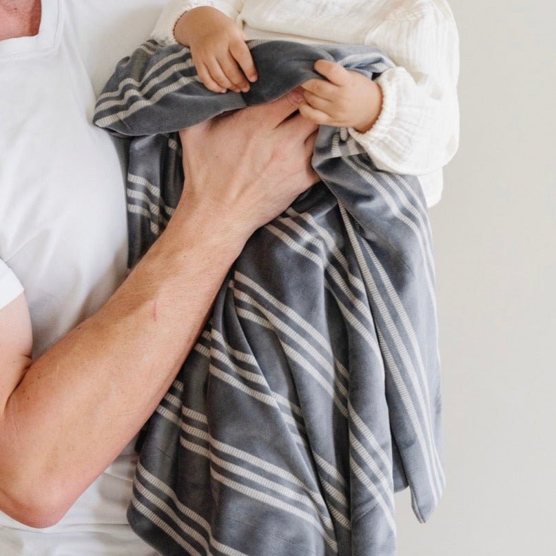 Minky Stretch Receiving Blankets