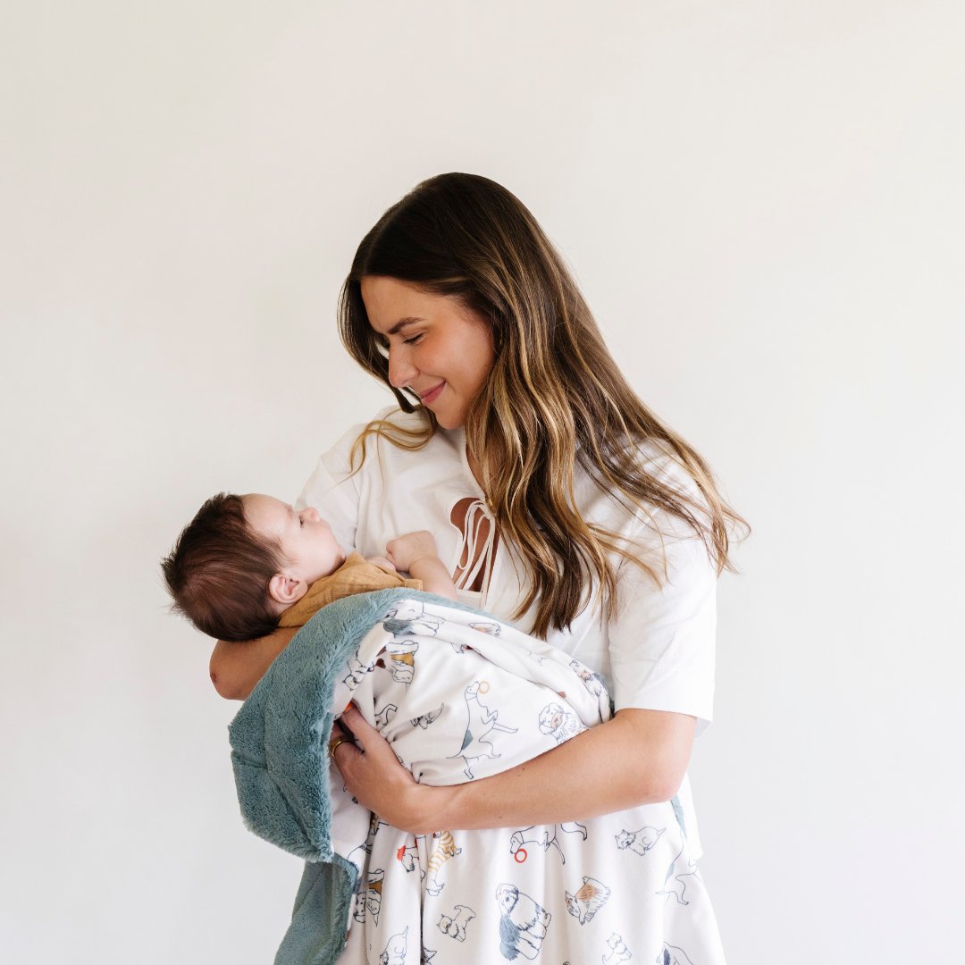 Minky/lush Receiving Blankets