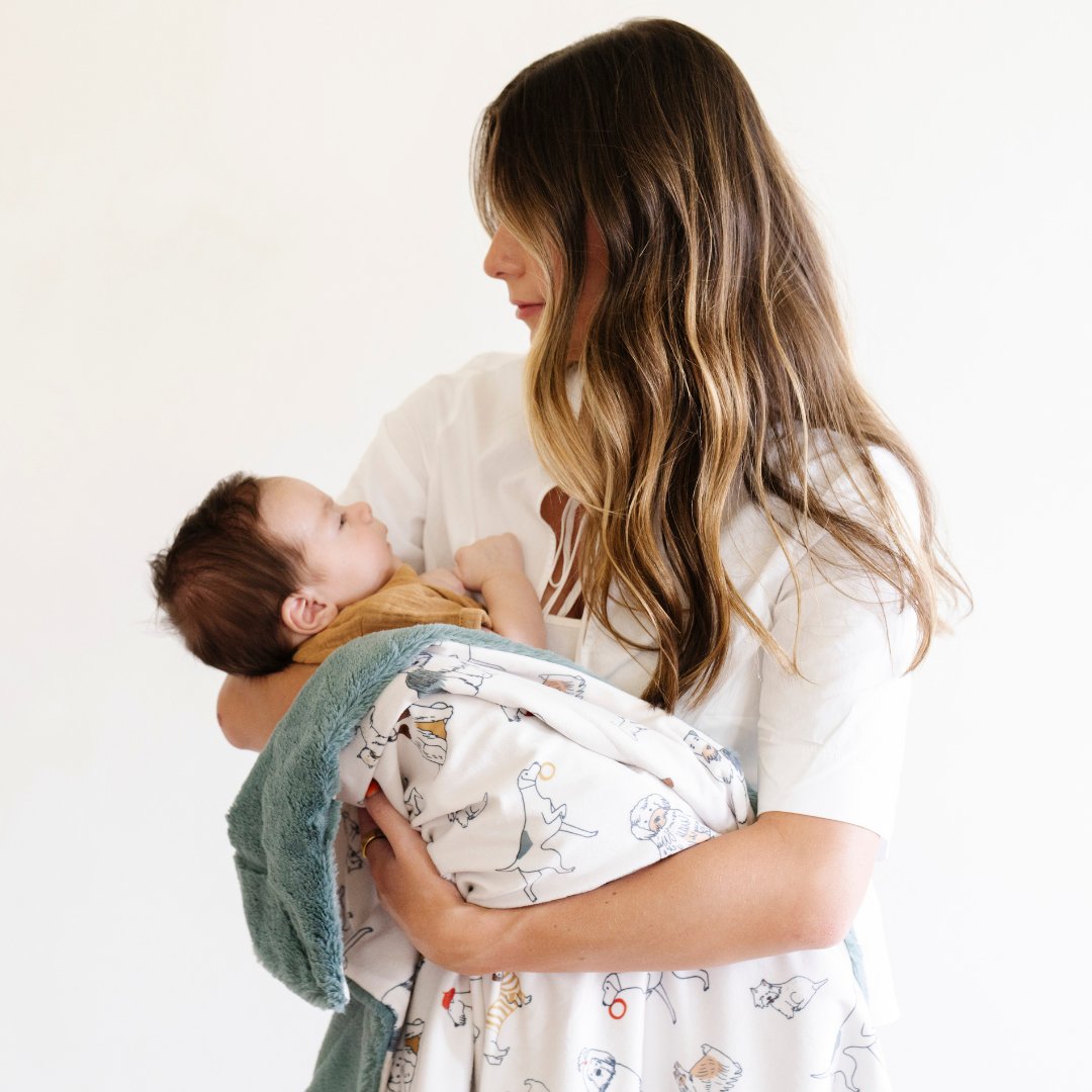 Minky/lush Receiving Blankets