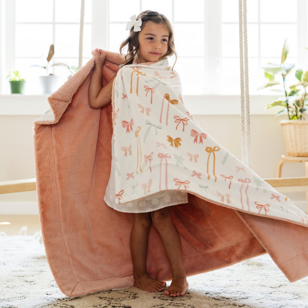 Minky/lush Toddler Blankets