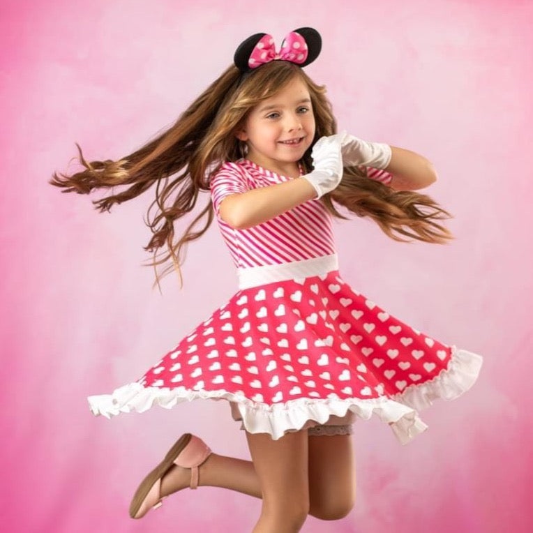 Pretty In Pink Twirl Dress