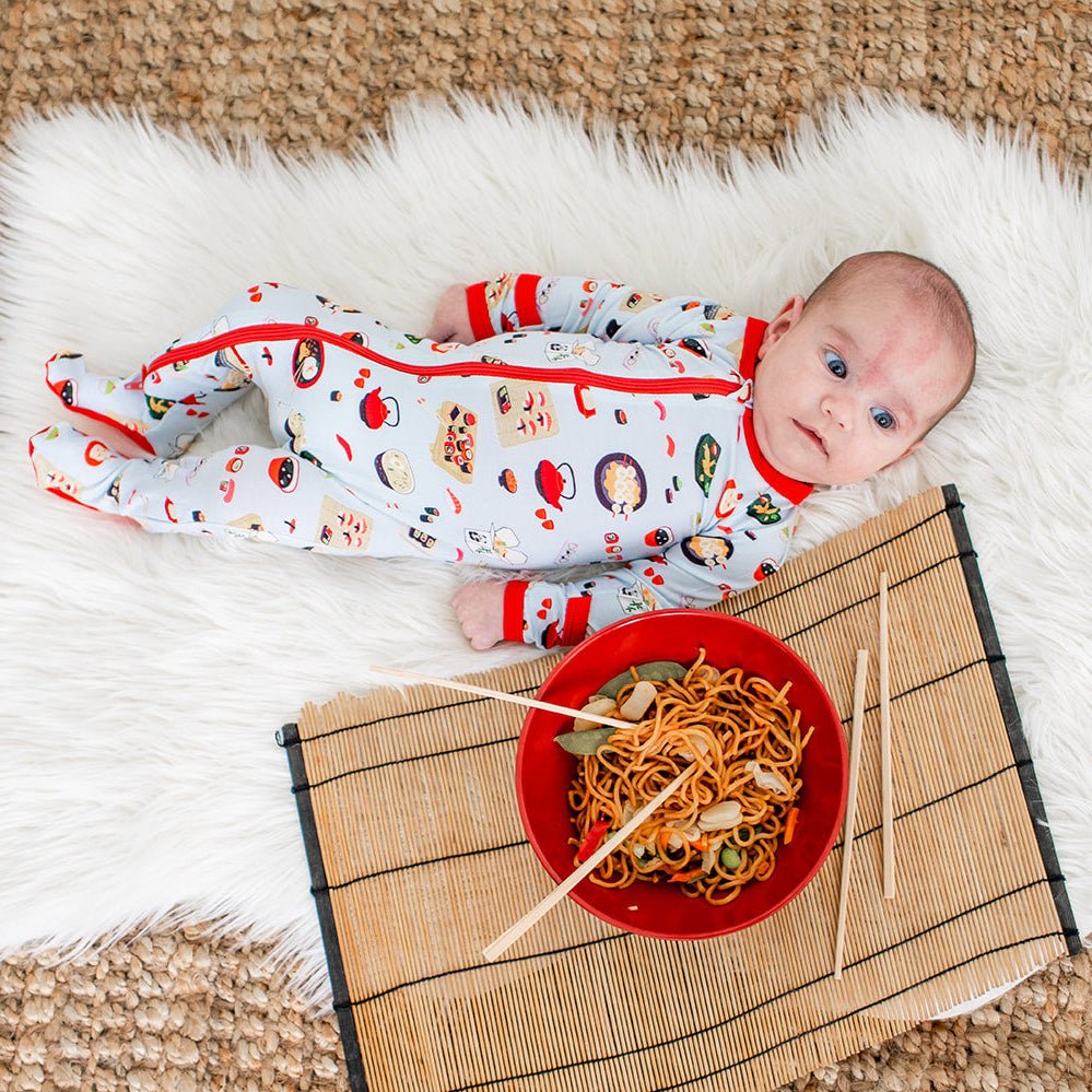 Miso Cute Footie (blue)