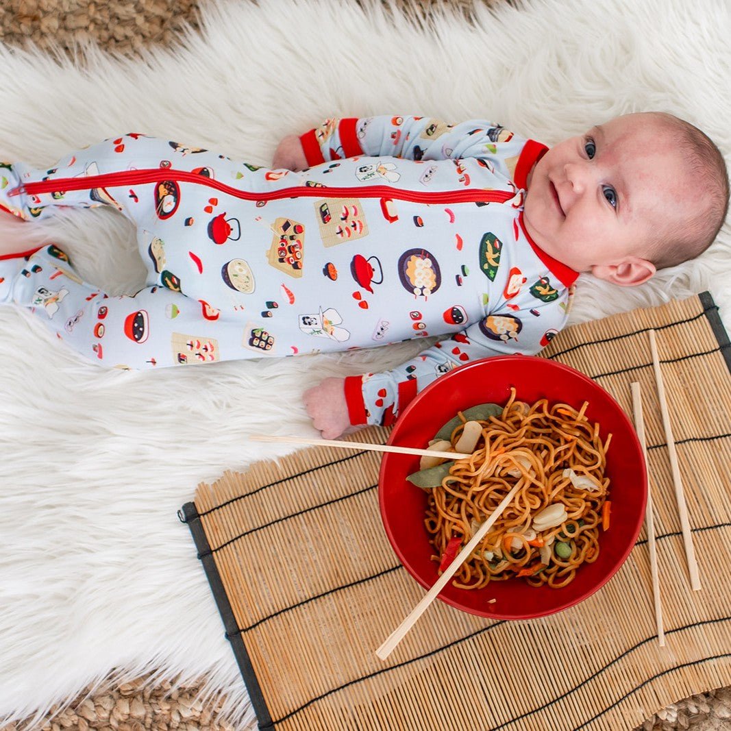 Miso Cute Footie (blue)