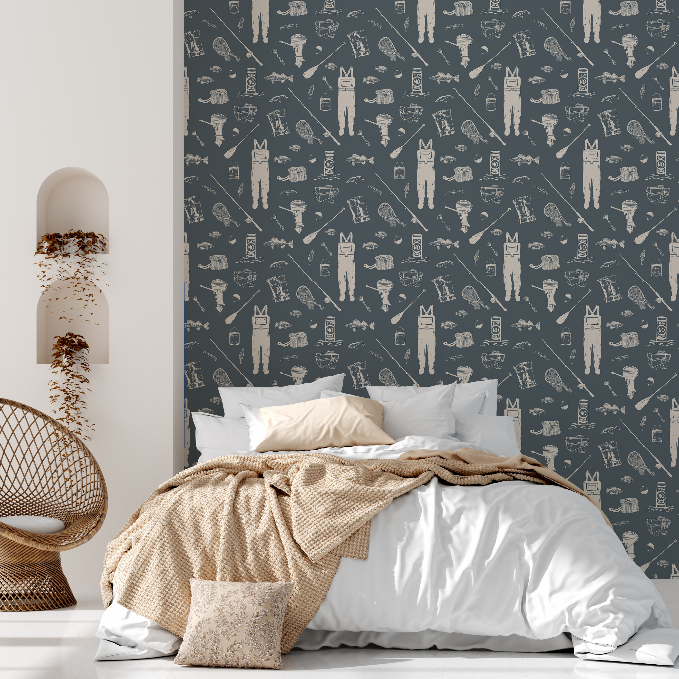Moby Wallpaper By Kim Hallquist Designs