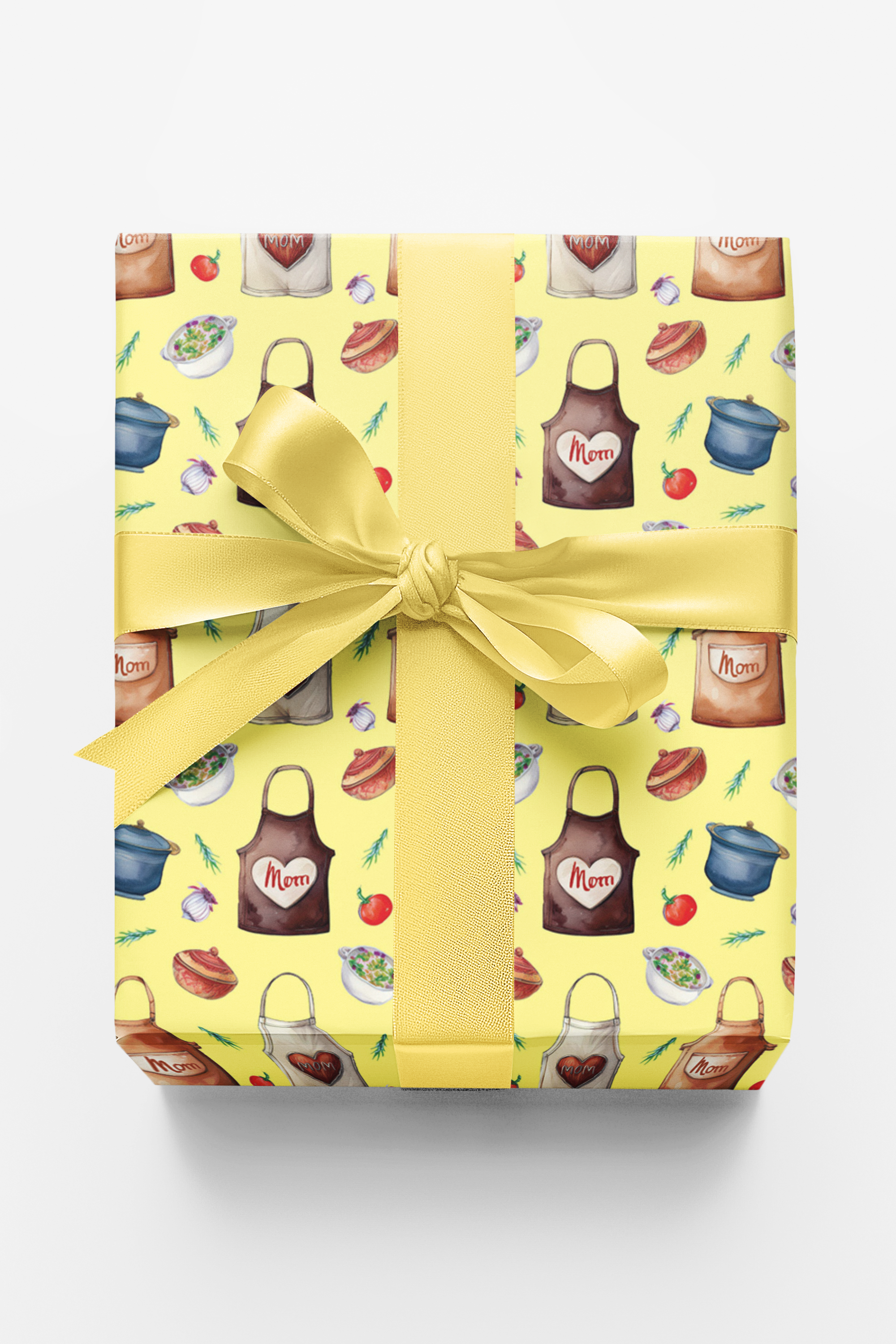 Mom's Apron - Yellow