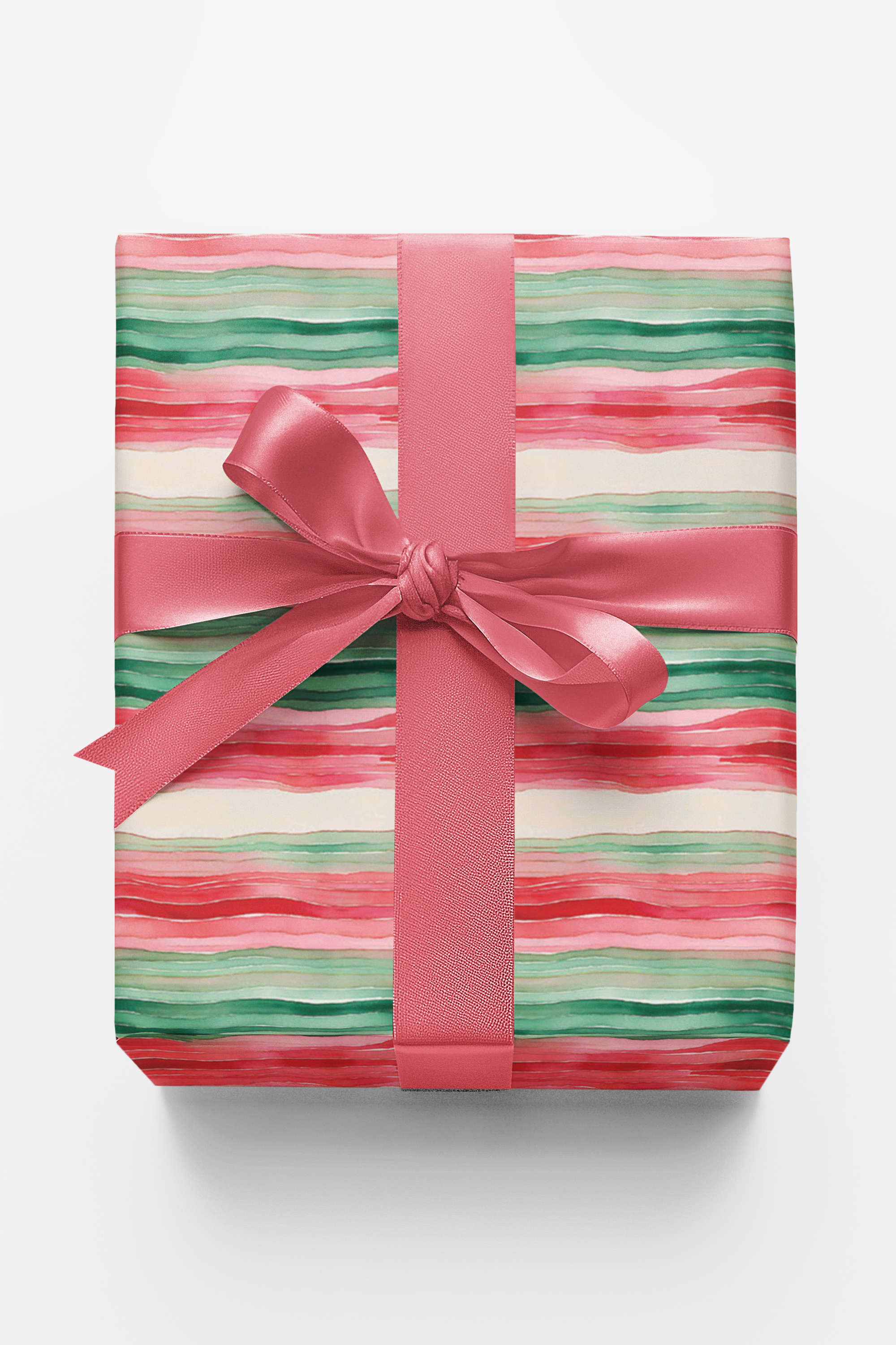 Whispering Winter Stripes