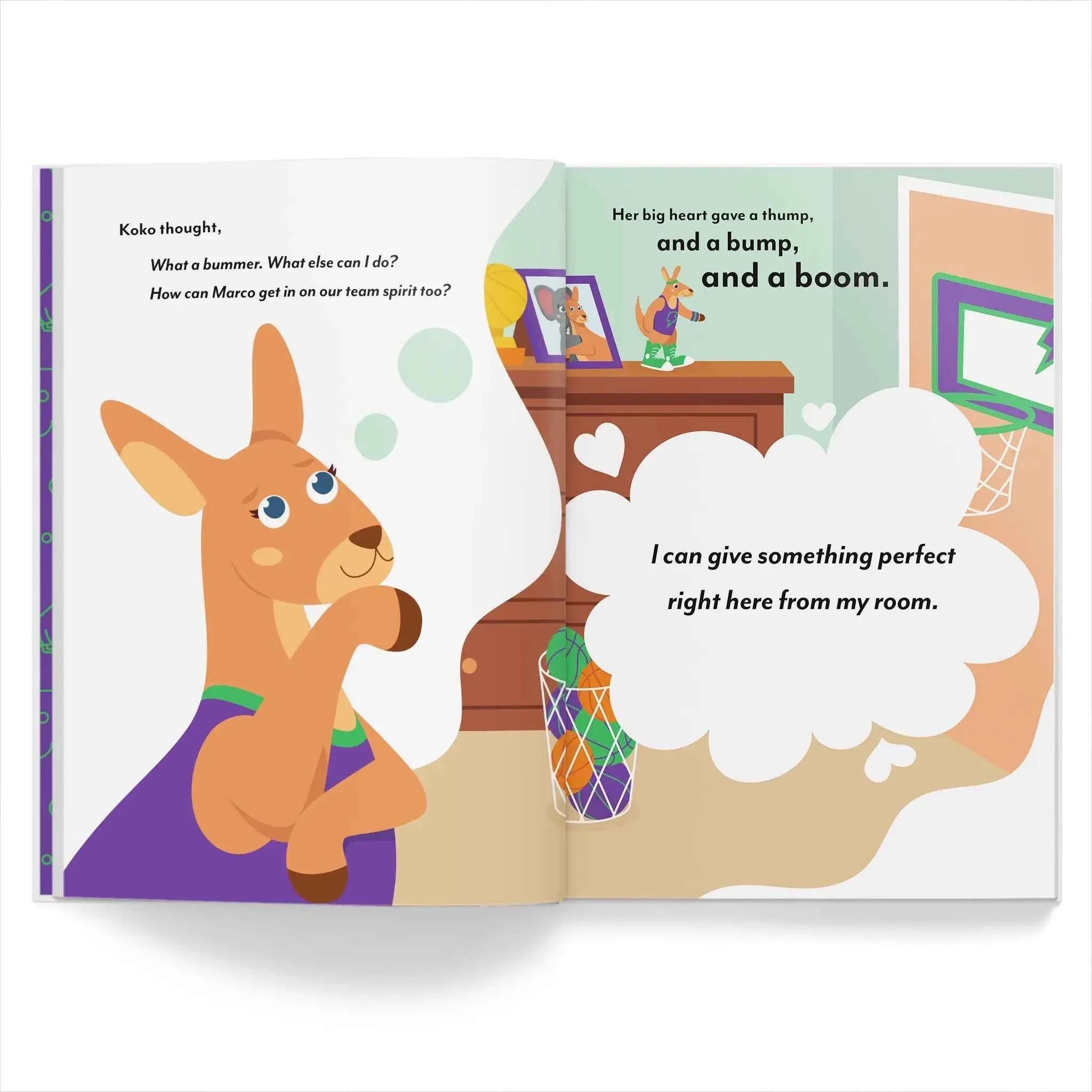 Koko The Kangaroo And The Big-hearted Belongings