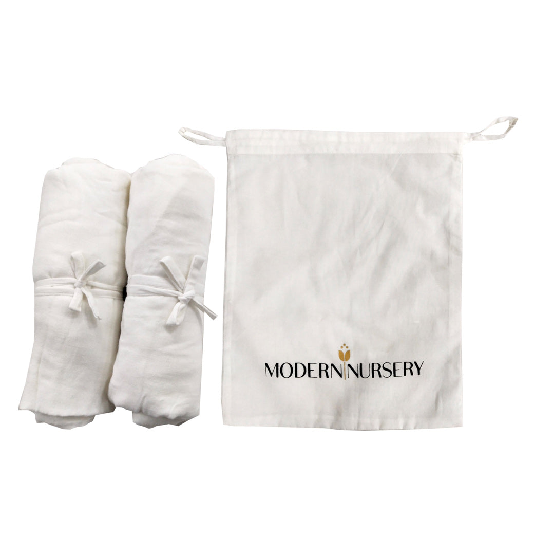 Organic Muslin Crib Sheets (set Of 2)