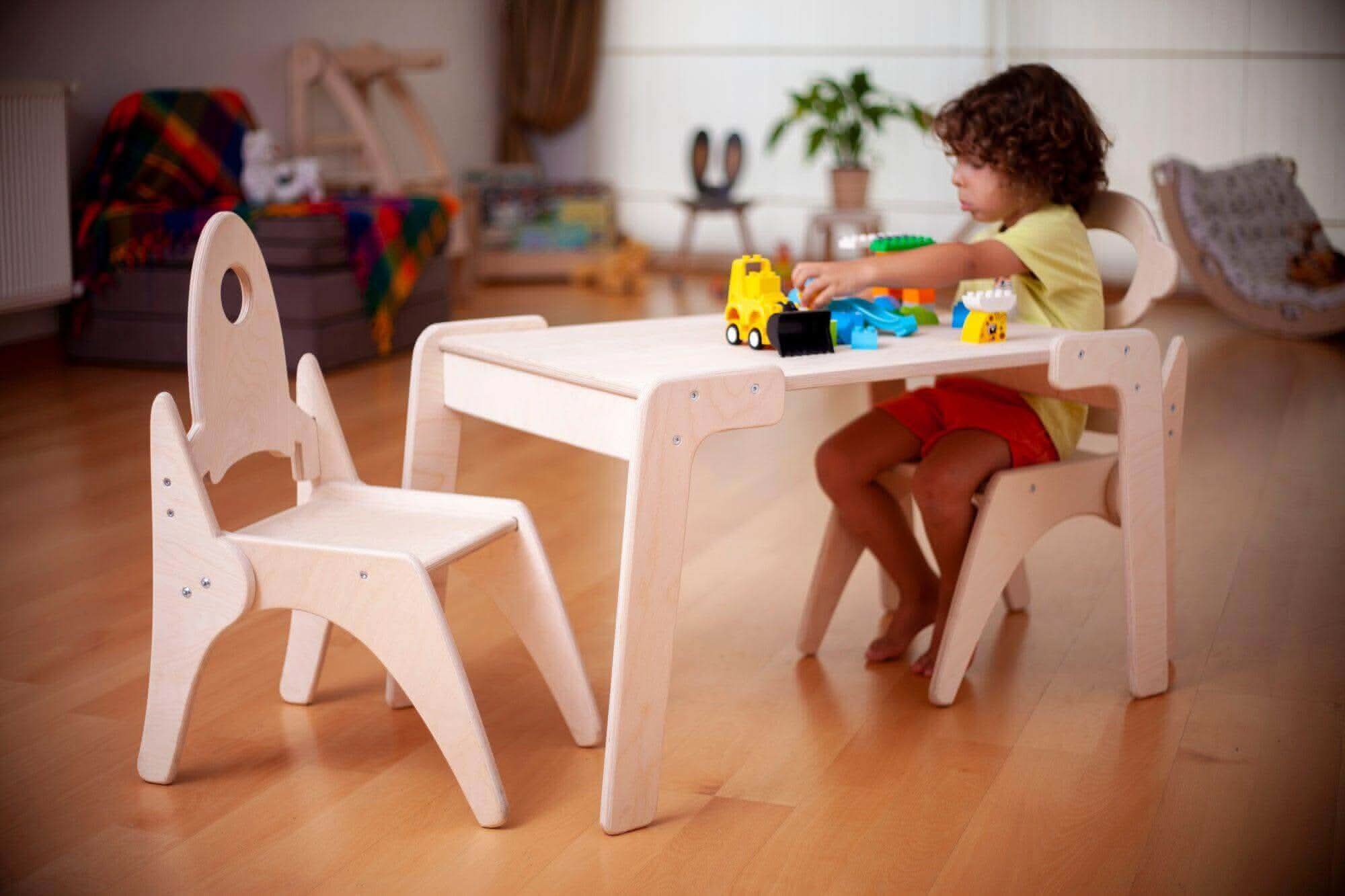 Montessori Table And Chair Set