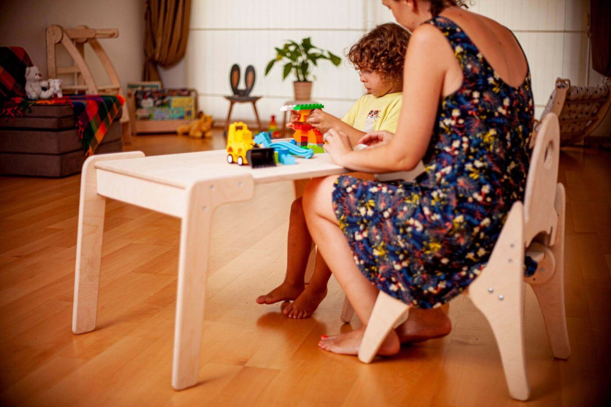 Montessori Table And Chair Set