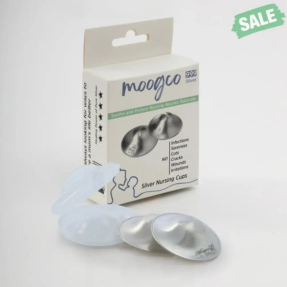 Moogco Silver Nursing Cups 999k Silver