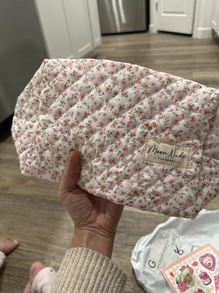 Peony Large Makeup Bag