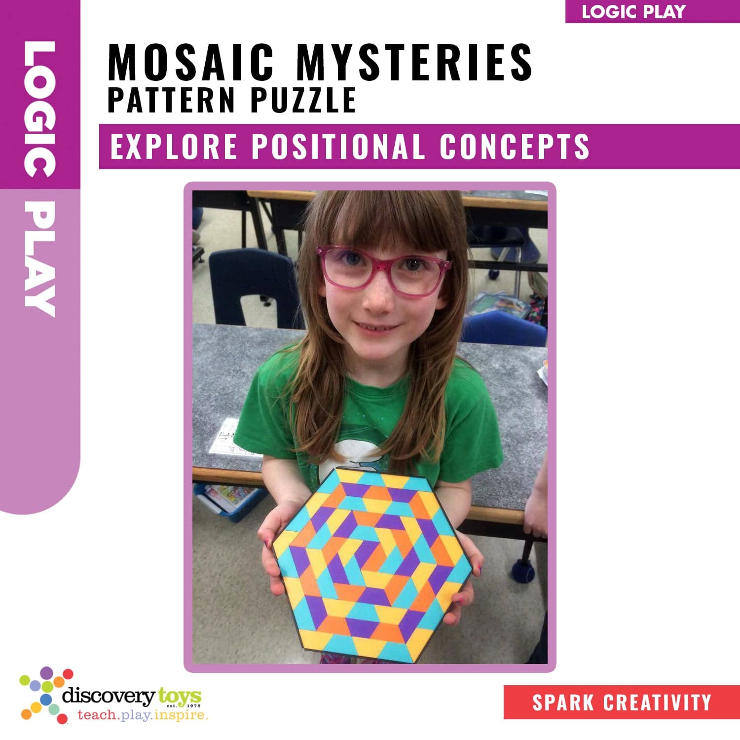 Mosaic Mysteries Design Pattern Puzzle