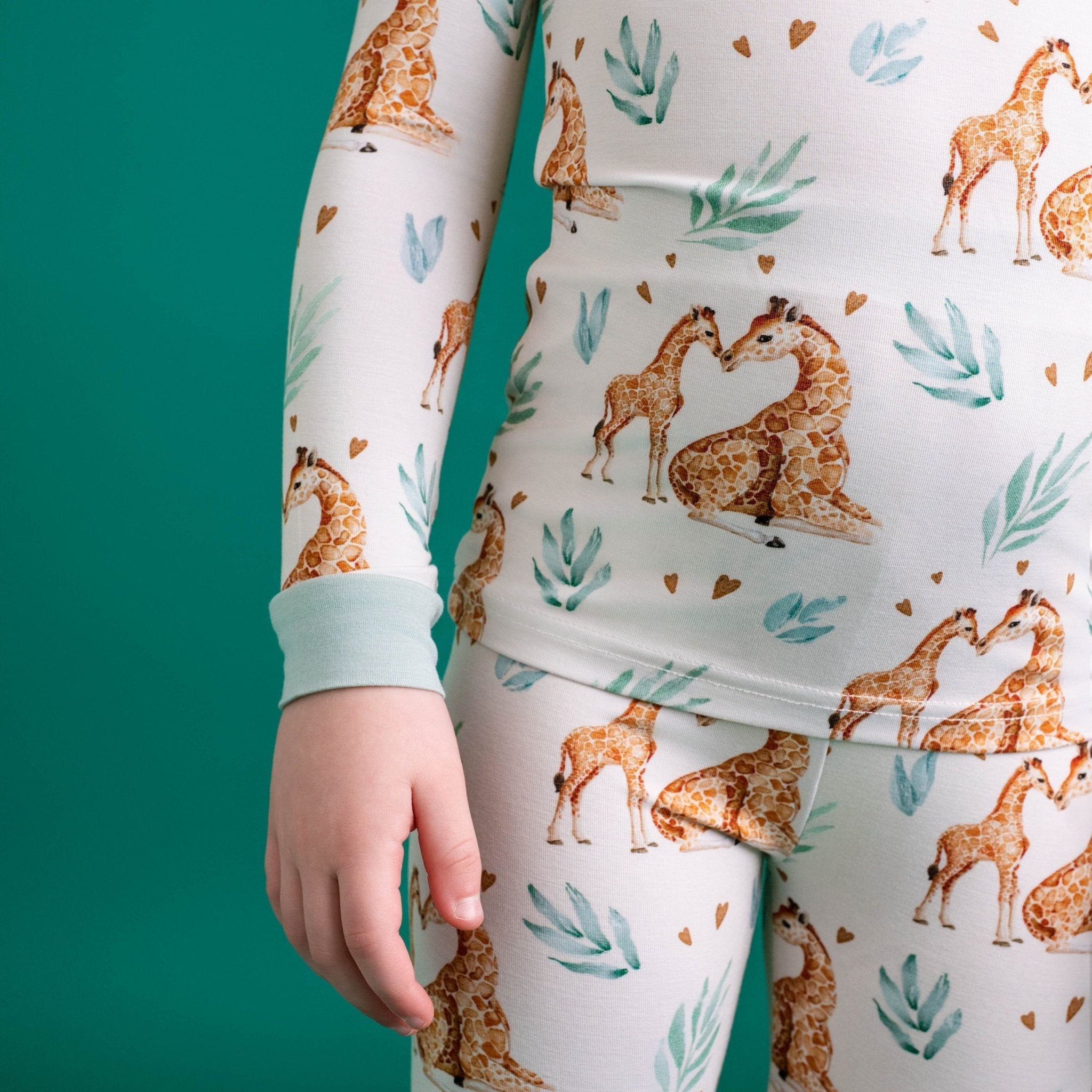 Mother's Love (giraffe) Long Sleeve Pj's