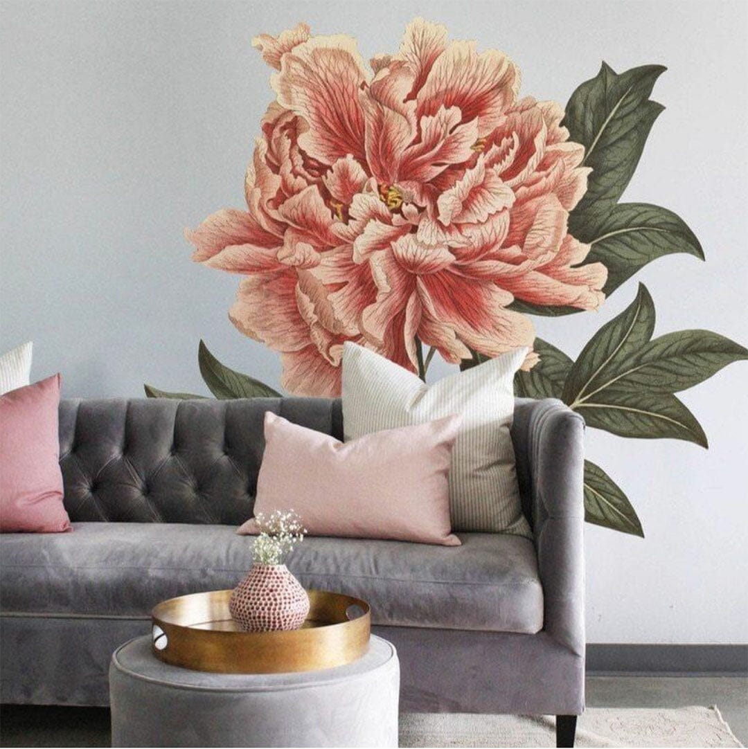 Mountain Tree Peony Wall Decal