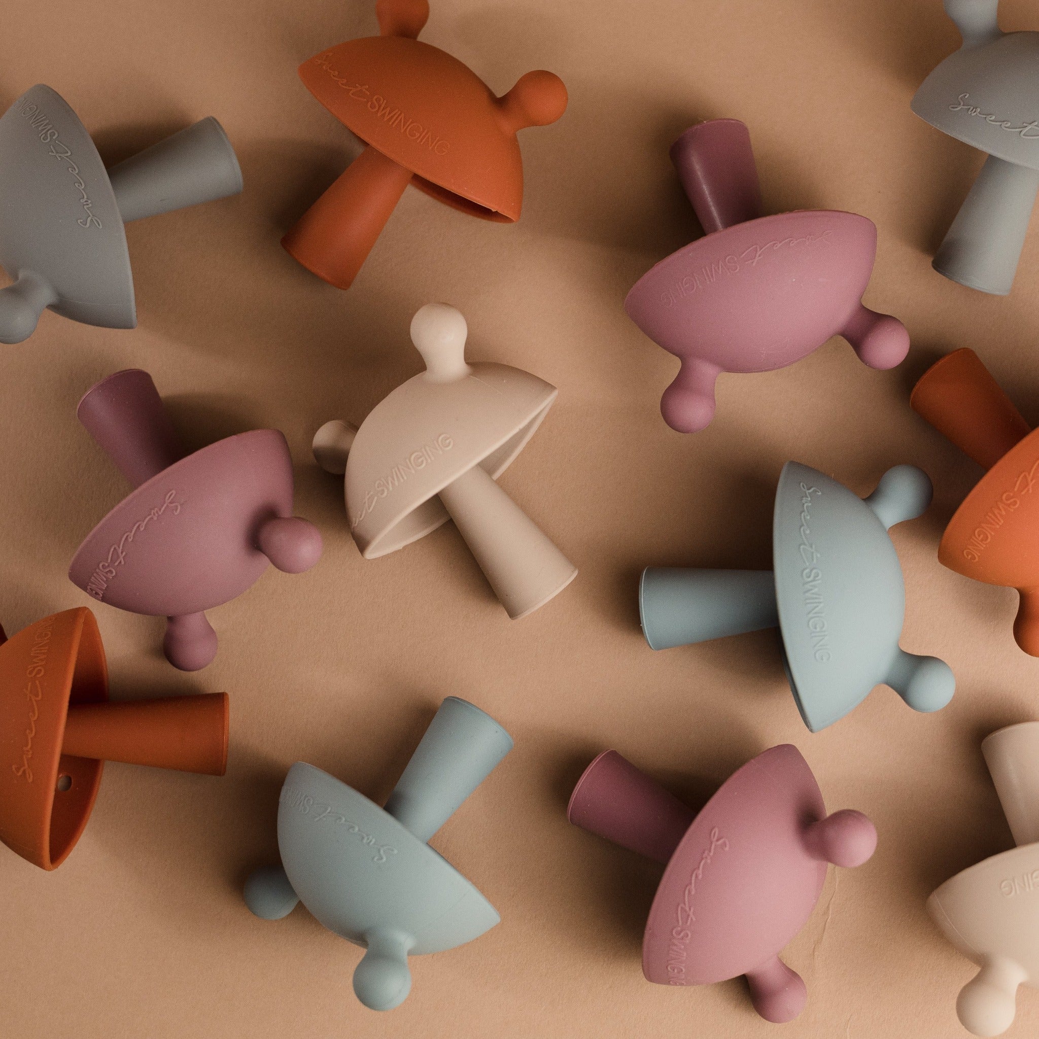 Mushroom Teether-sand