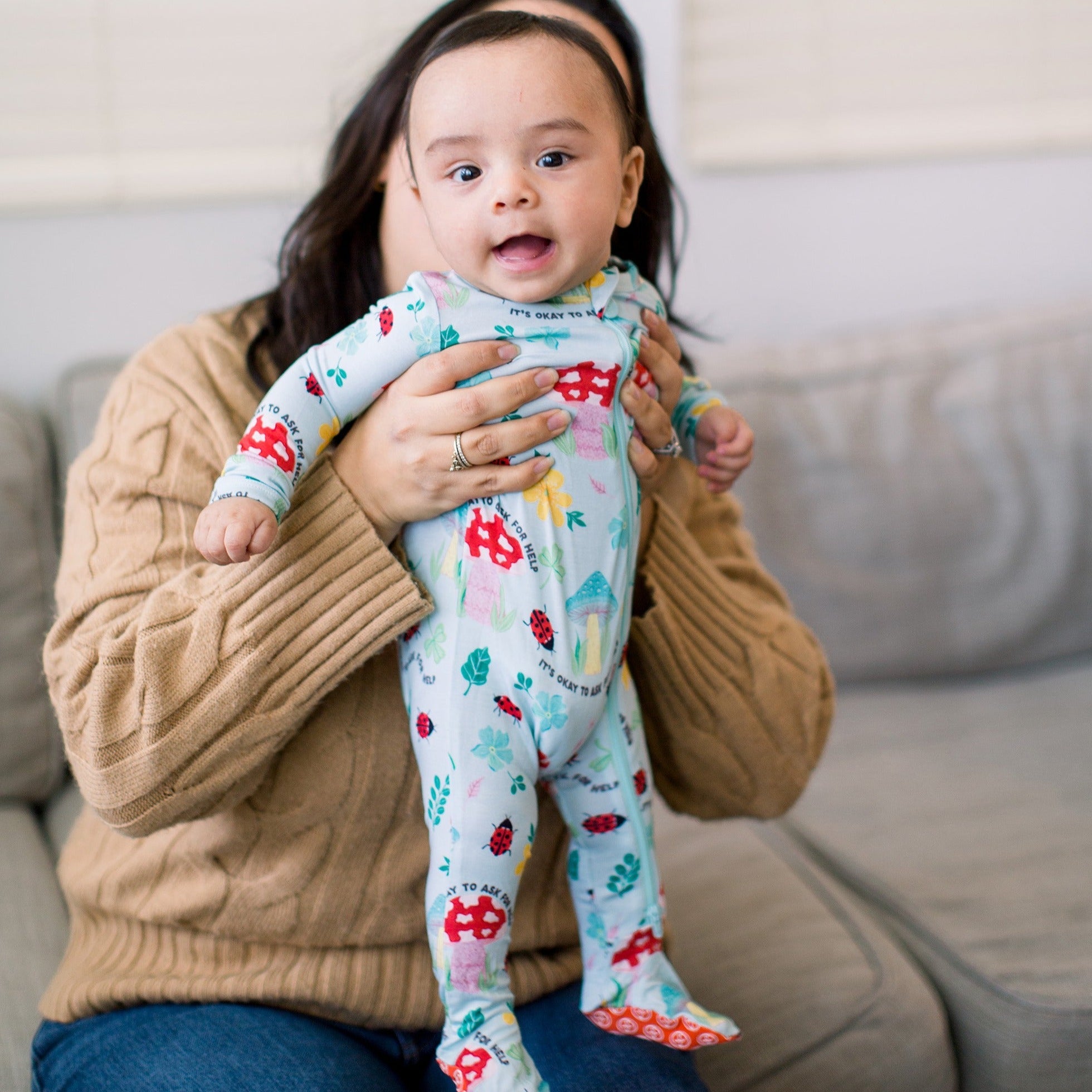 The Second-skin Footie | Magic Mushroom | "it's Okay To Ask For Help"