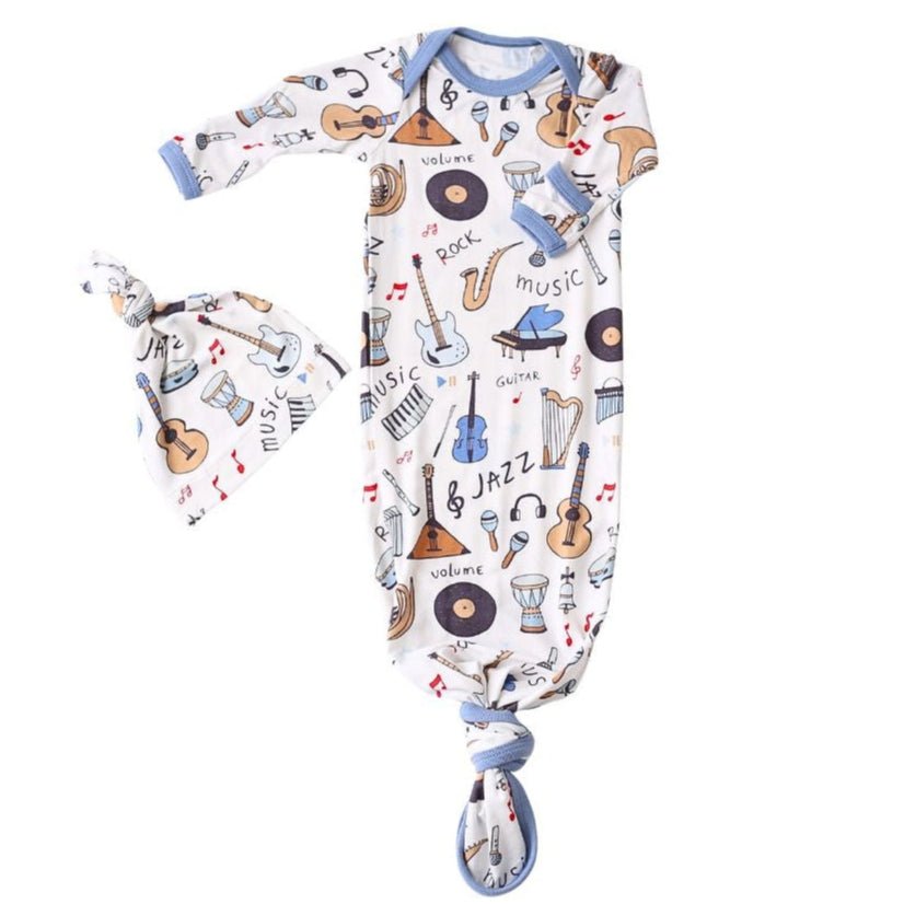 Bamboo Boogie Gown & Hat