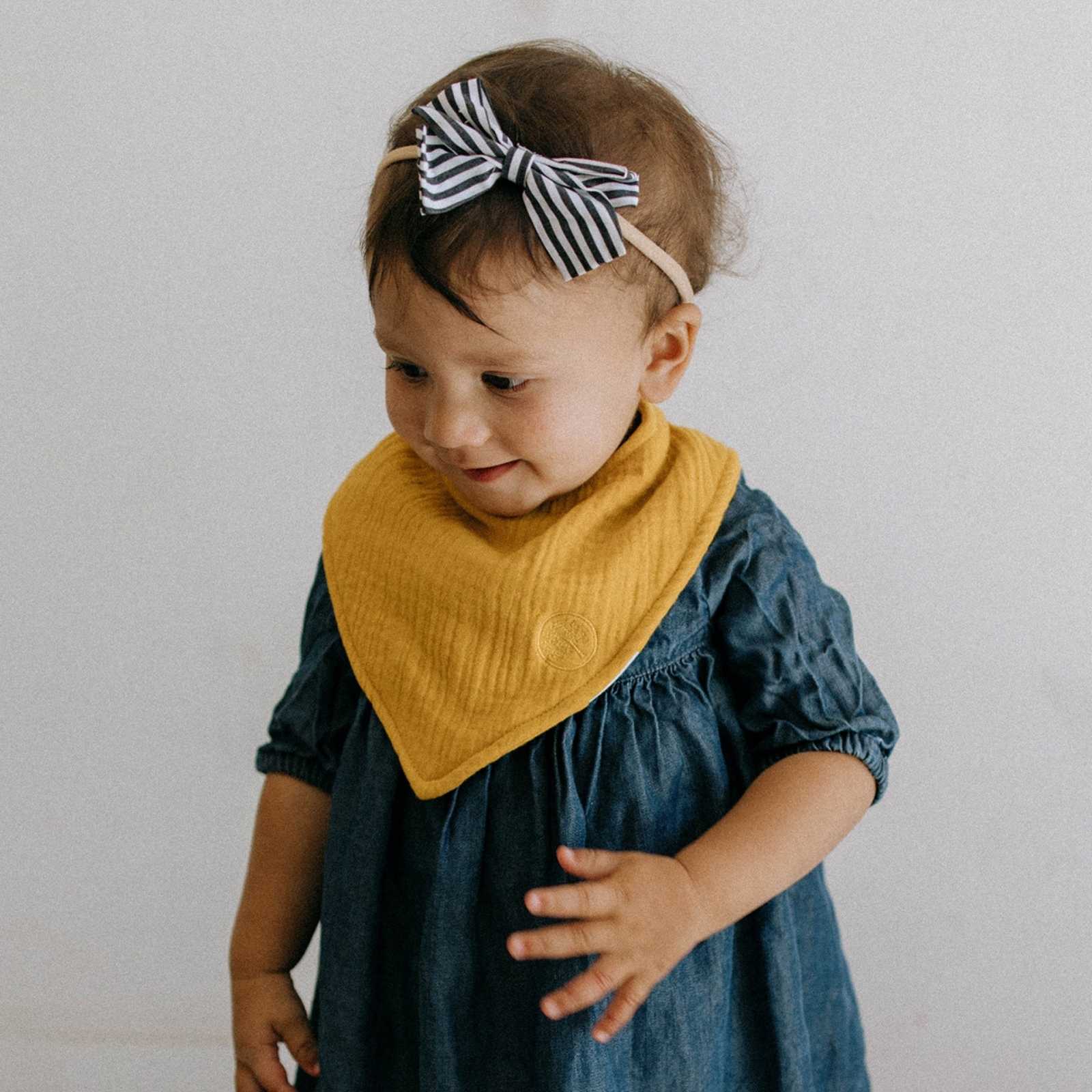 Dune Muslin Bandana Bibs Set (4-pack)