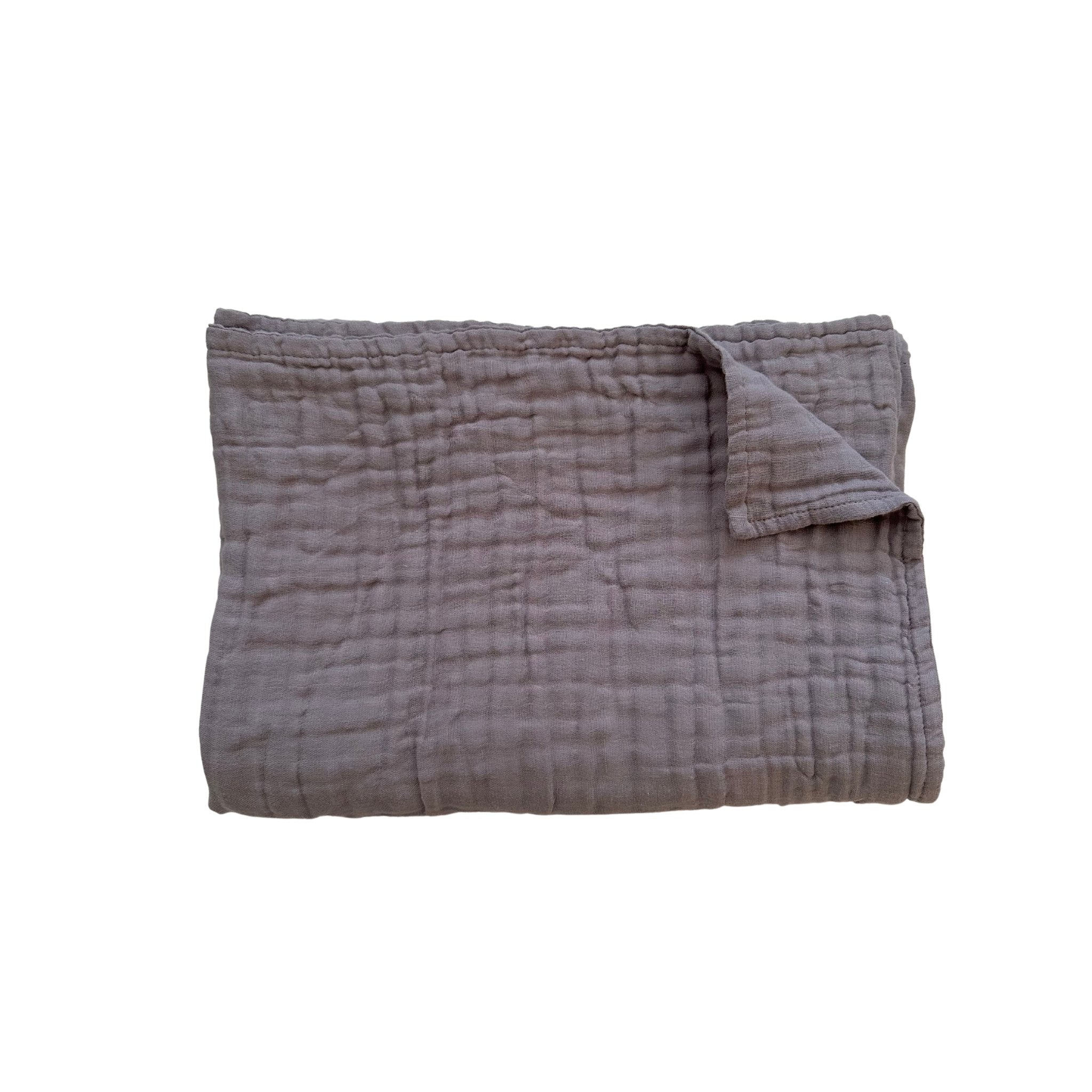 Muslin 6-layer Blanket - Dusty Violet