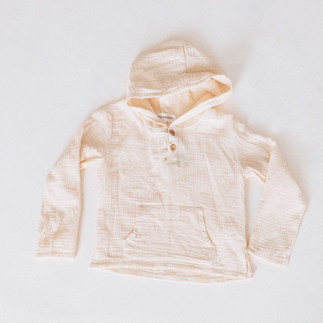 Muslin Hooded Mommy & Son Shirt - Infant