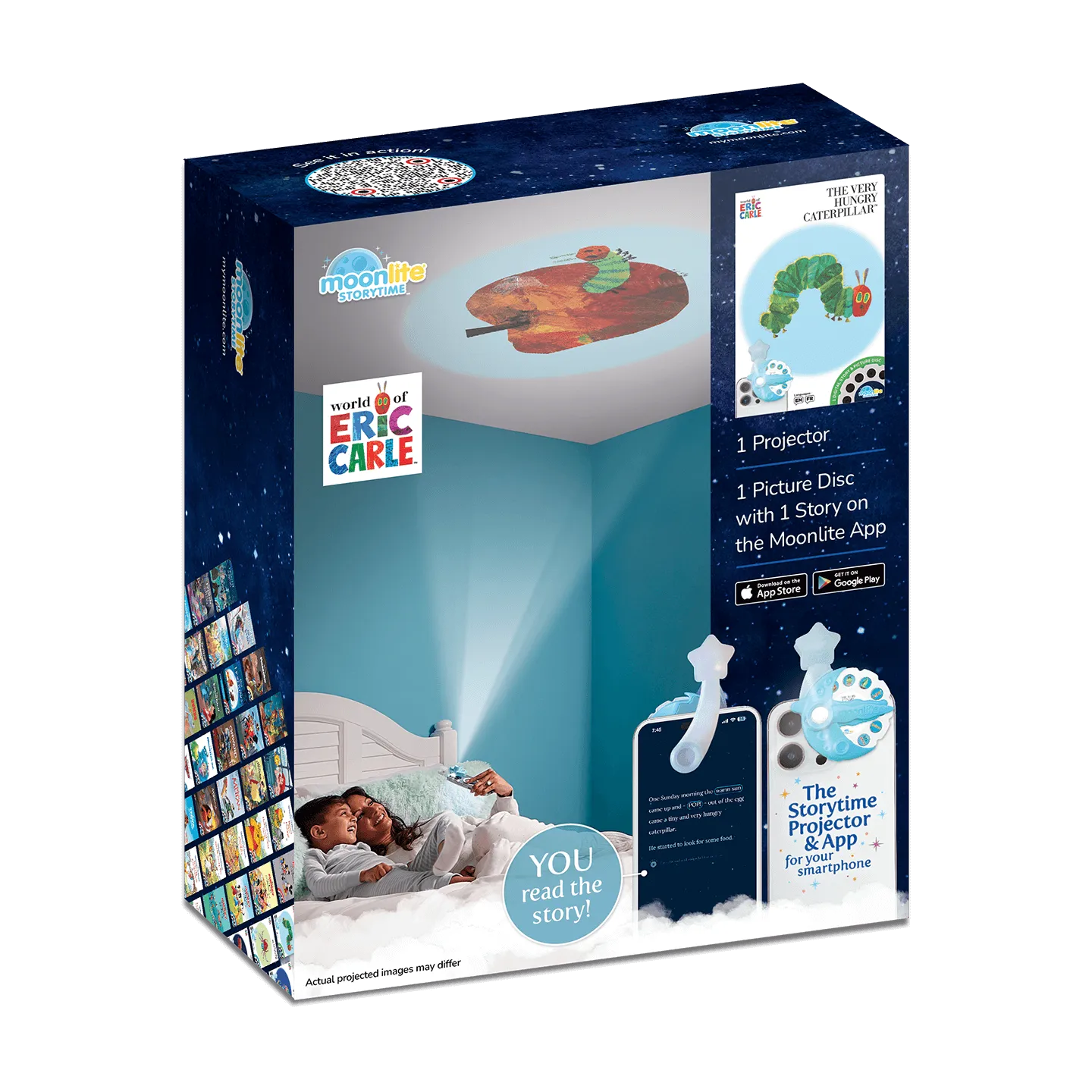 Eric Carle The Very Hungry Caterpillar 1-story Projector Pack