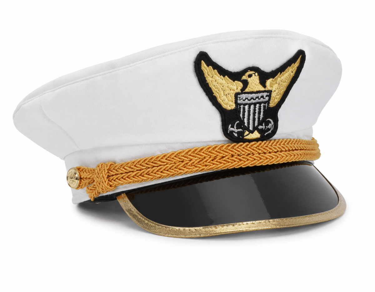 Navy Admiral Hat - Kids