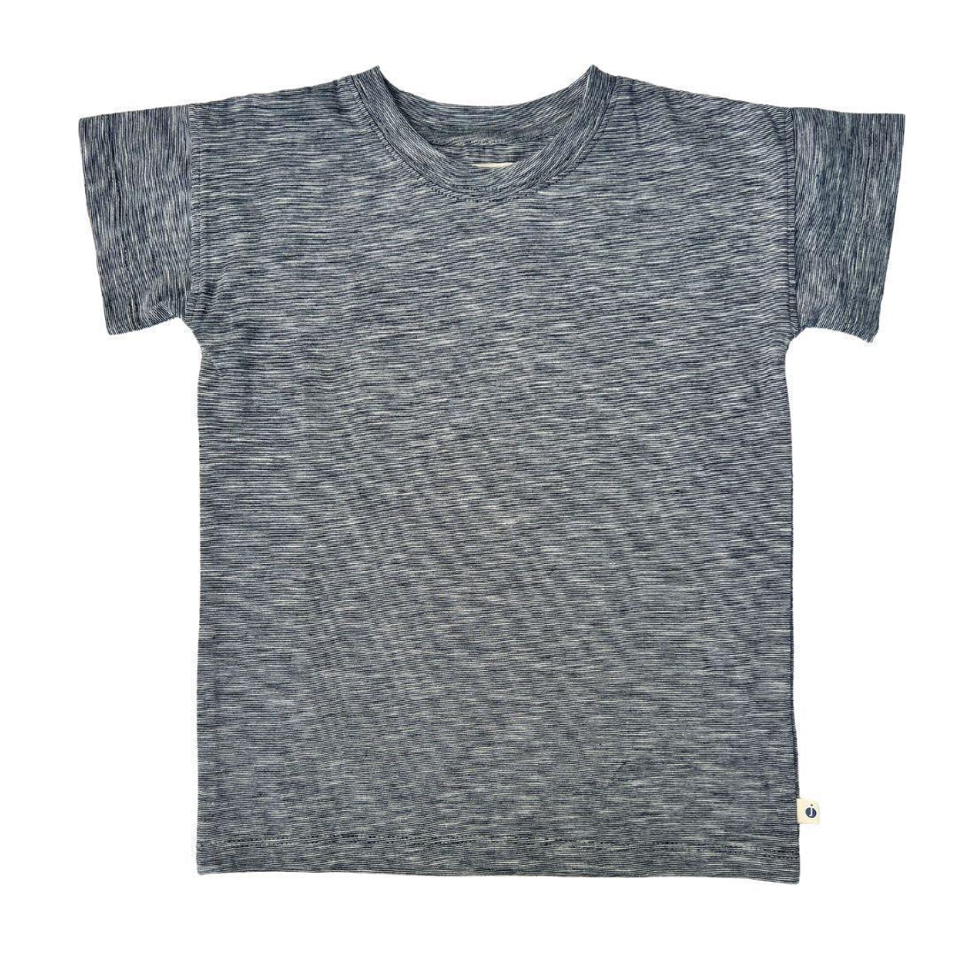 Navy Space-dye Brooklyn T-shirt