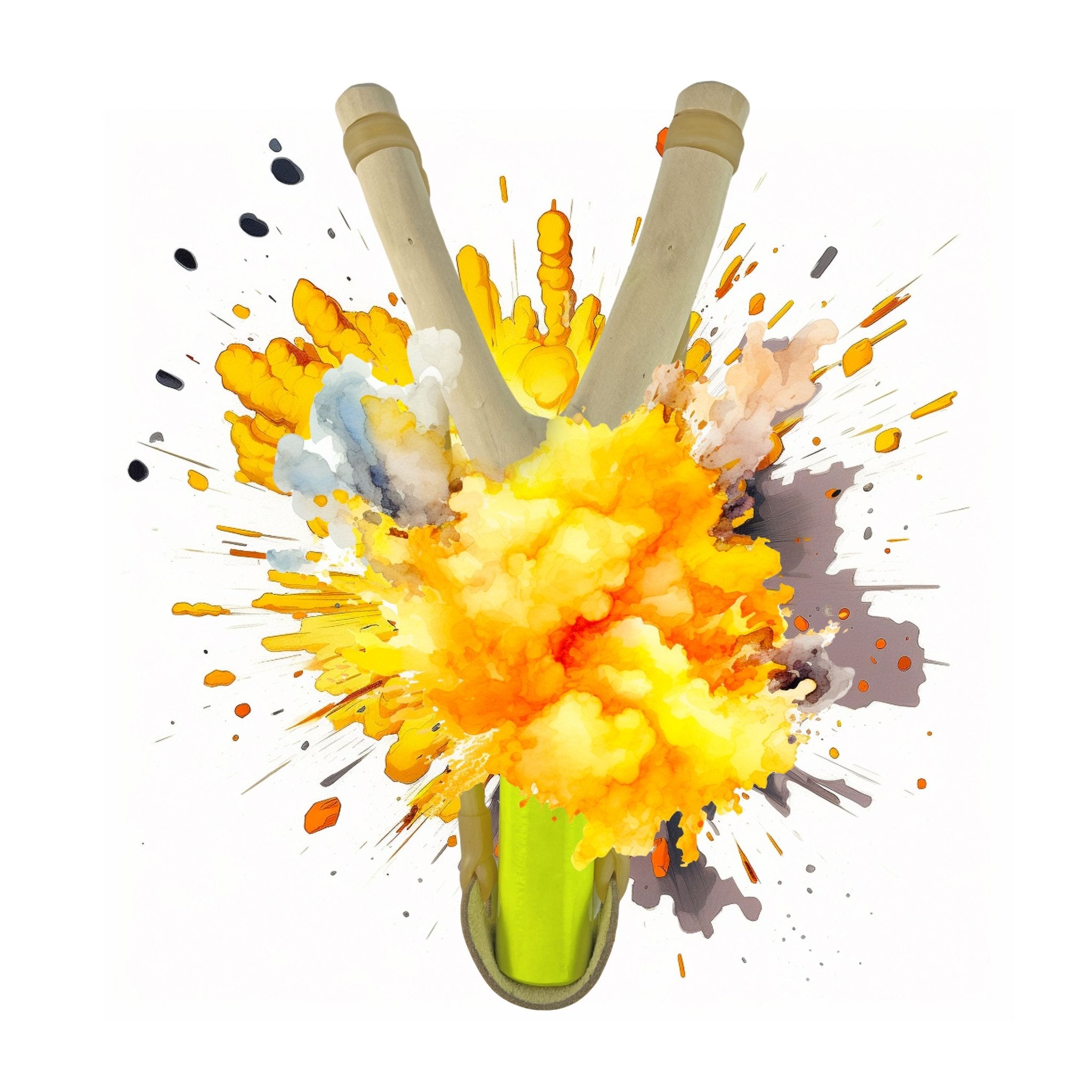 Neon Yellow Slingshot