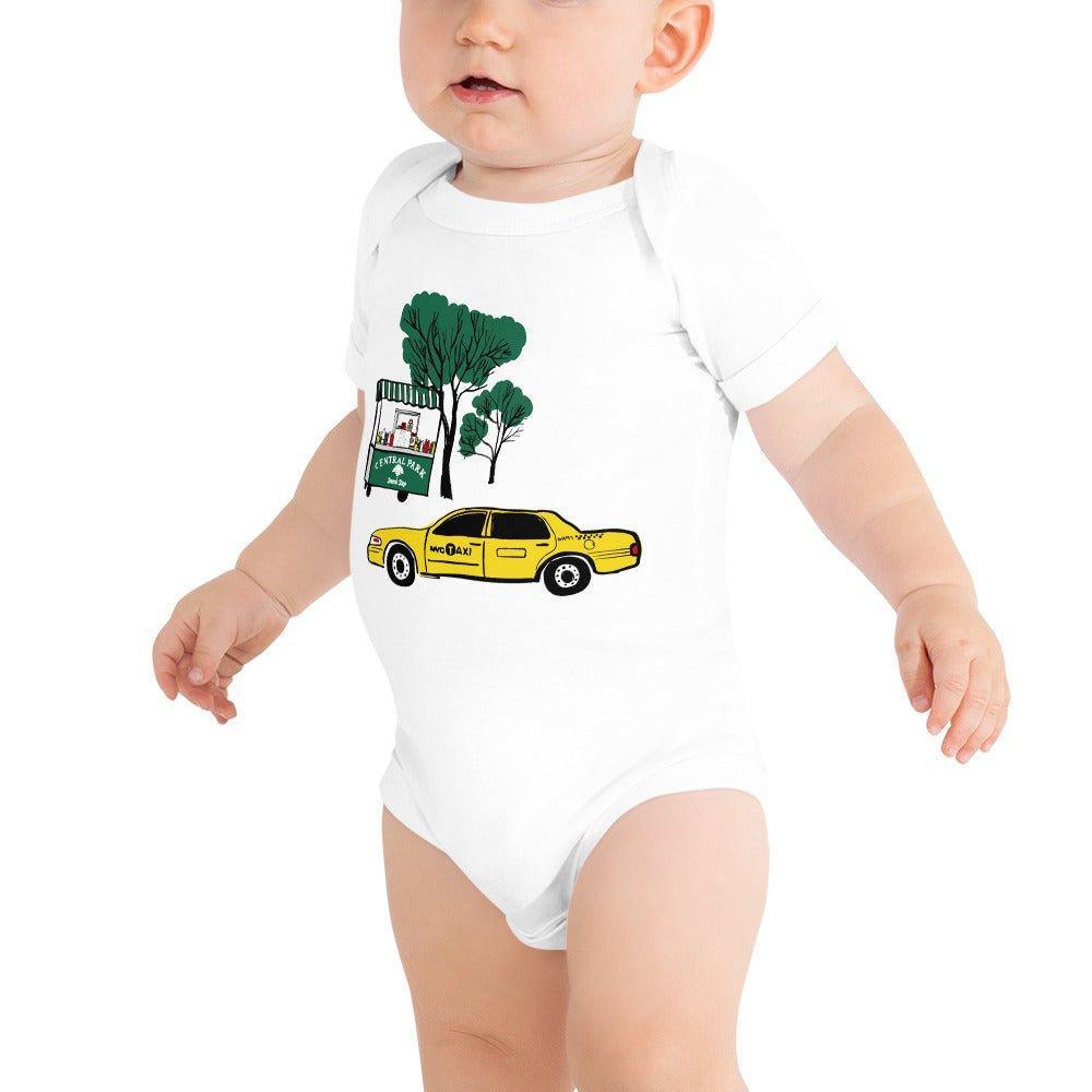 New York City Central Park Baby Short Sleeve Onesie