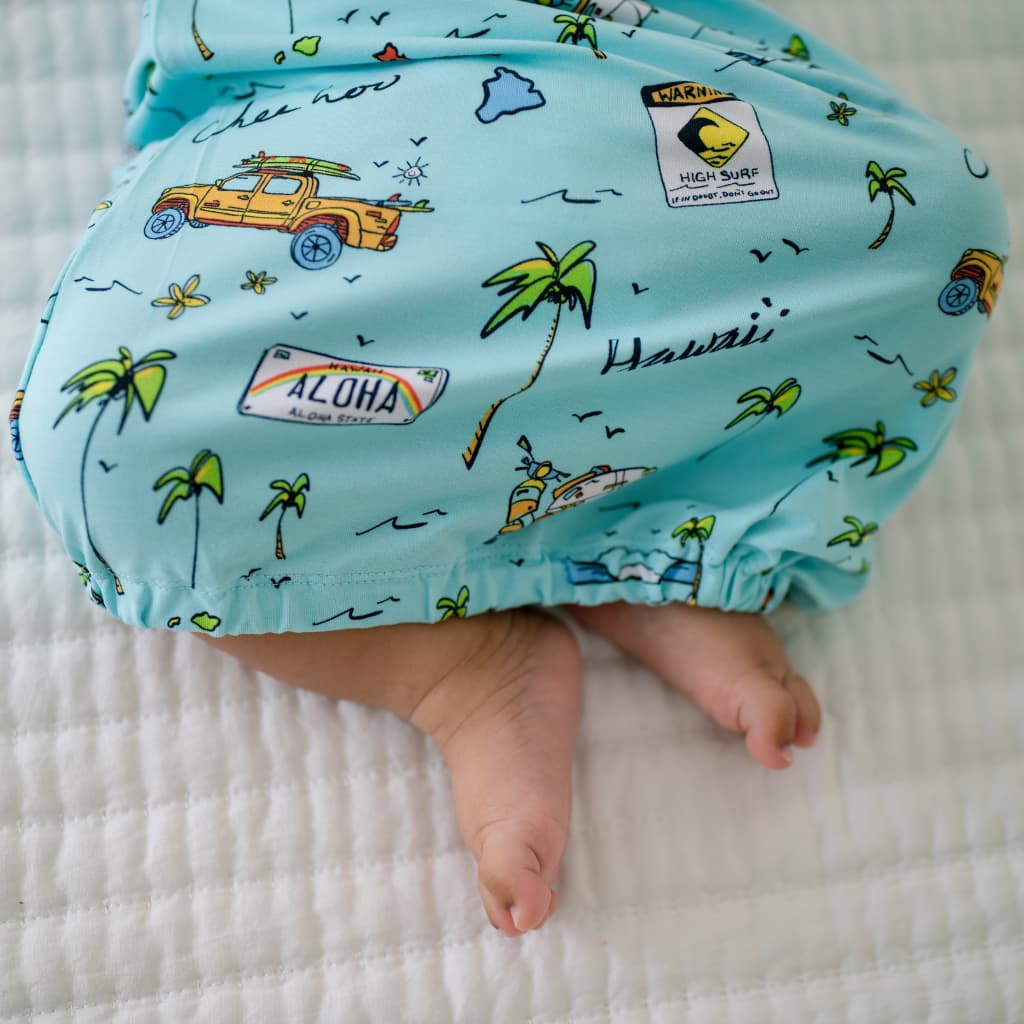 We Go Holoholo Bamboo Layette Gown