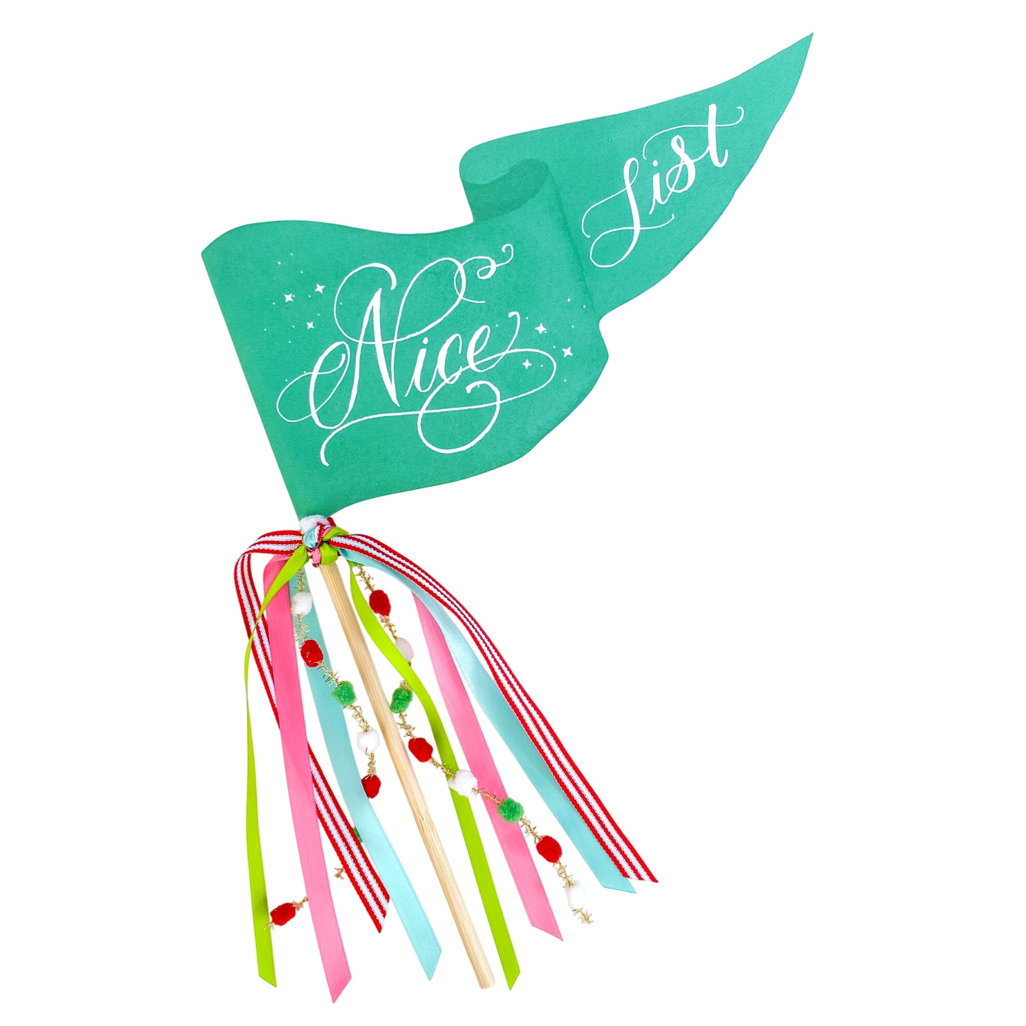 Nice List Party Pennant