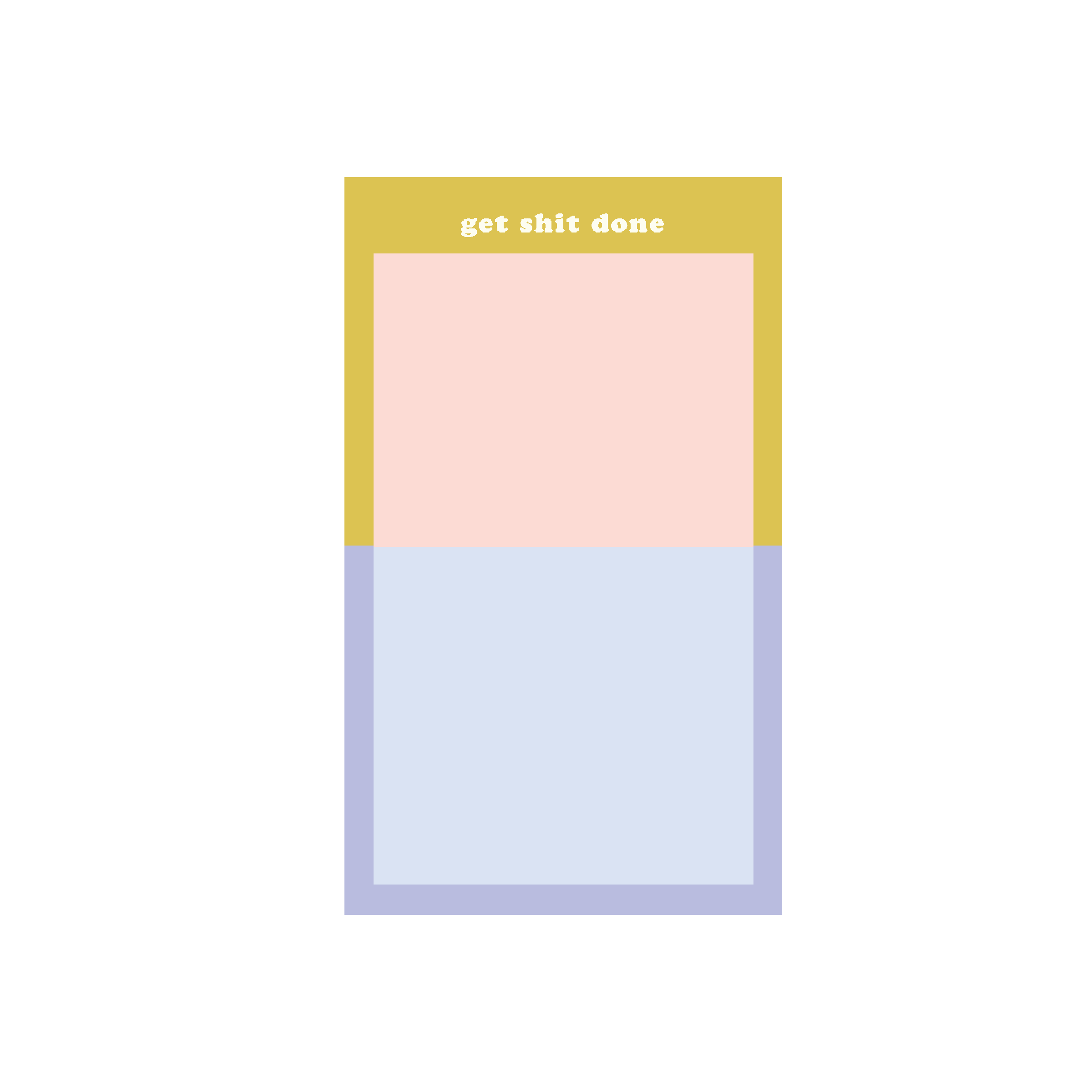 Tearaway Notepads - Get Shit Done