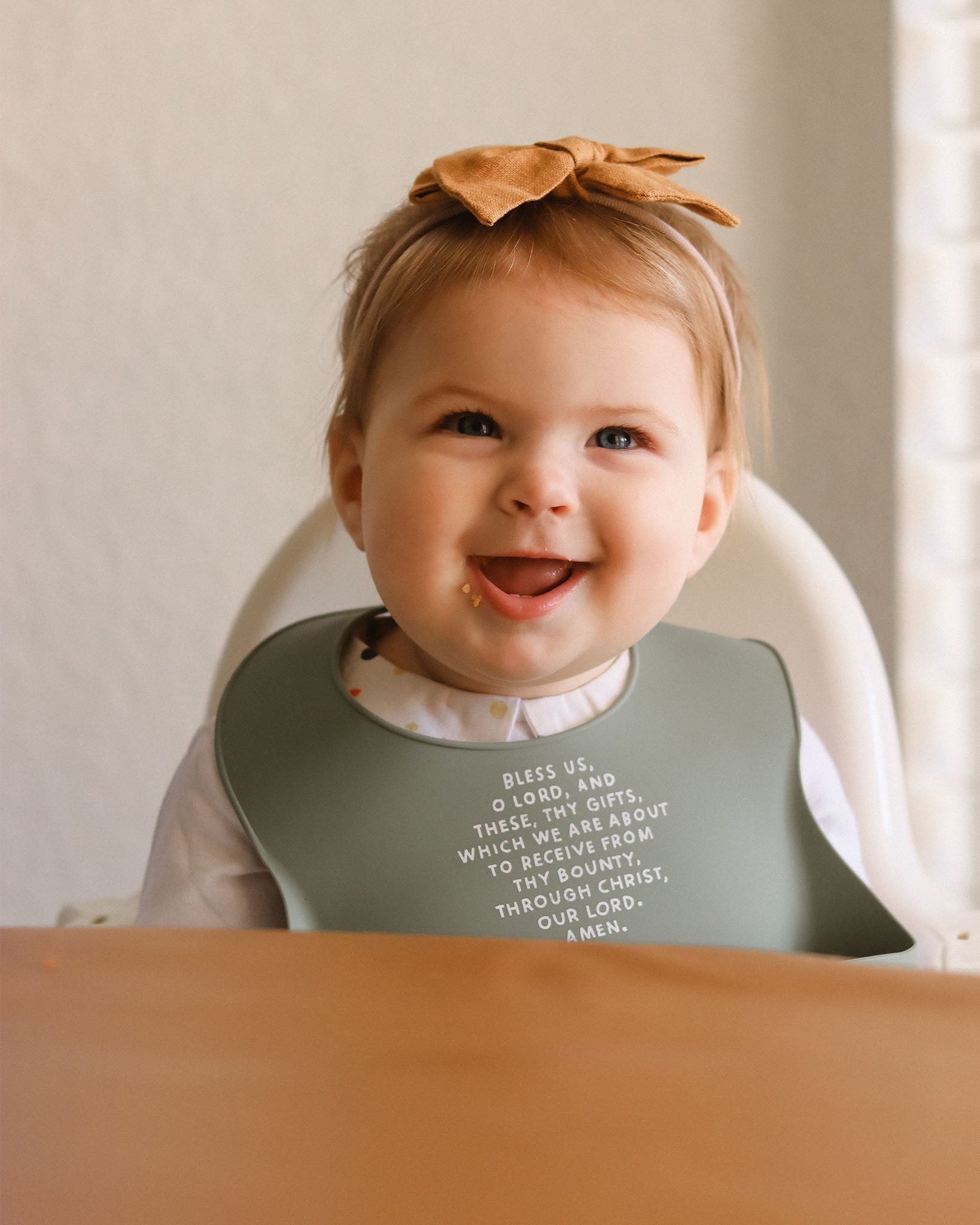 Meal Blessing Bib