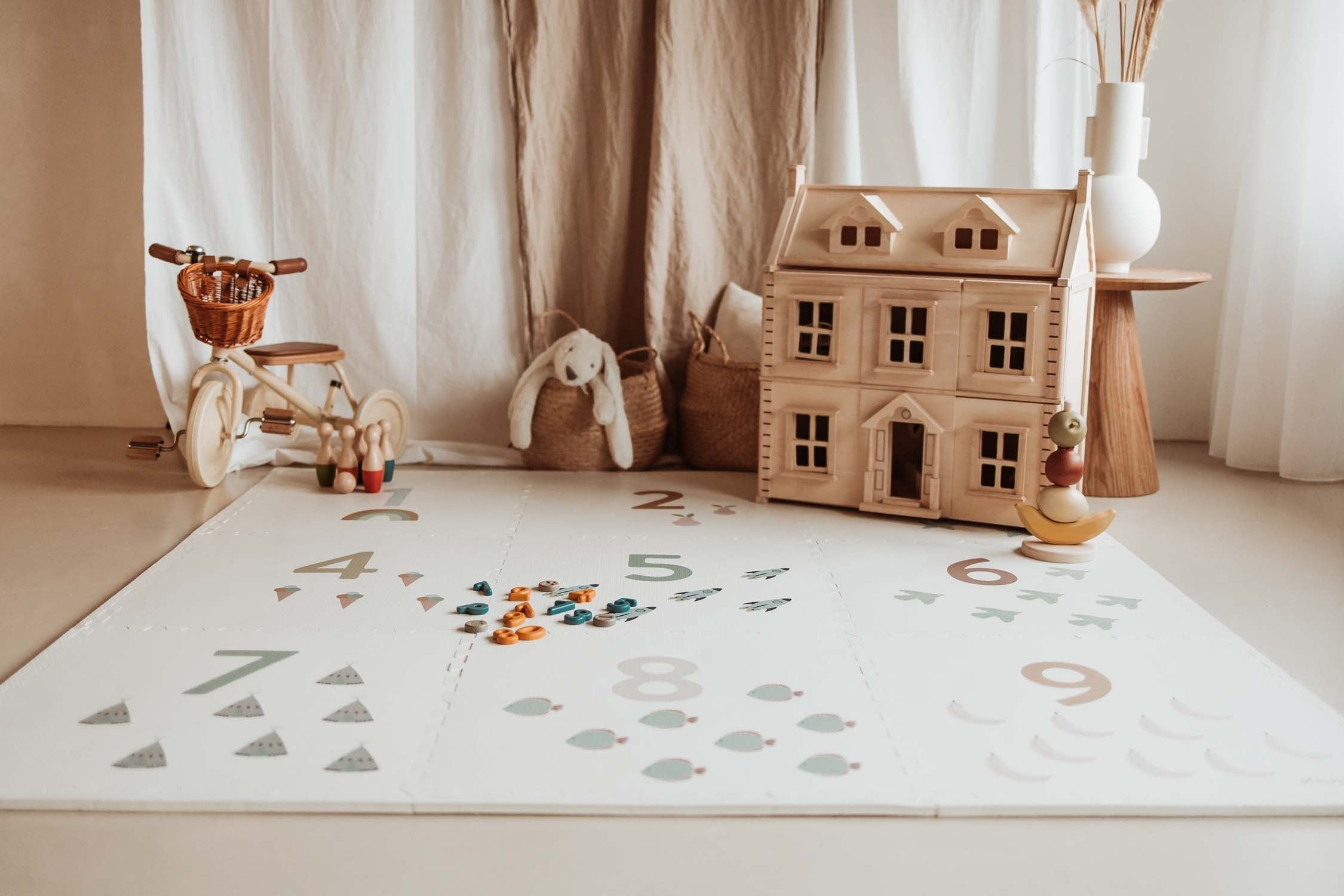 Numbers/ Dots Puzzlemat