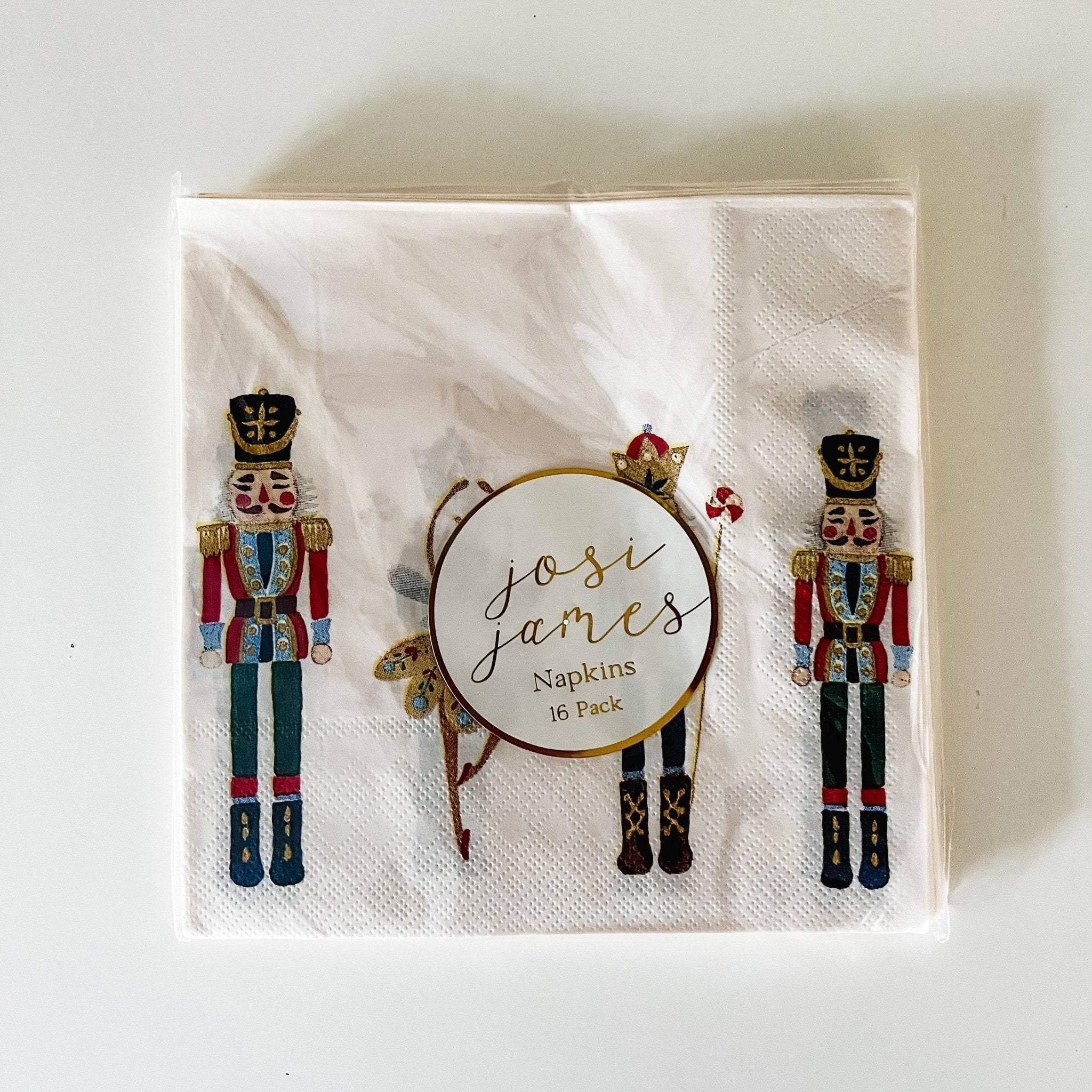 Nutcracker Christmas Napkins Large