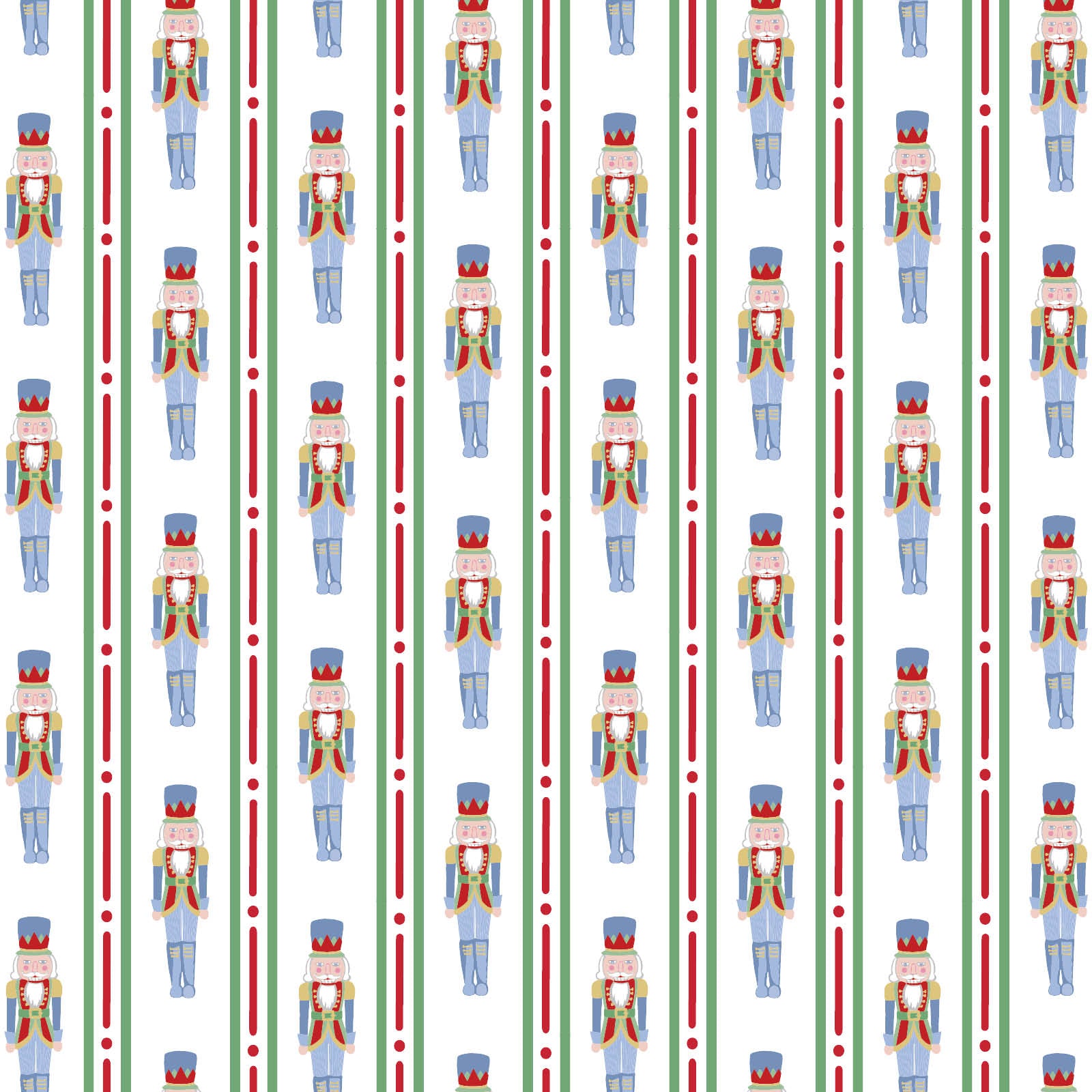 Preston Boys' Romper Nutcracker Stripe