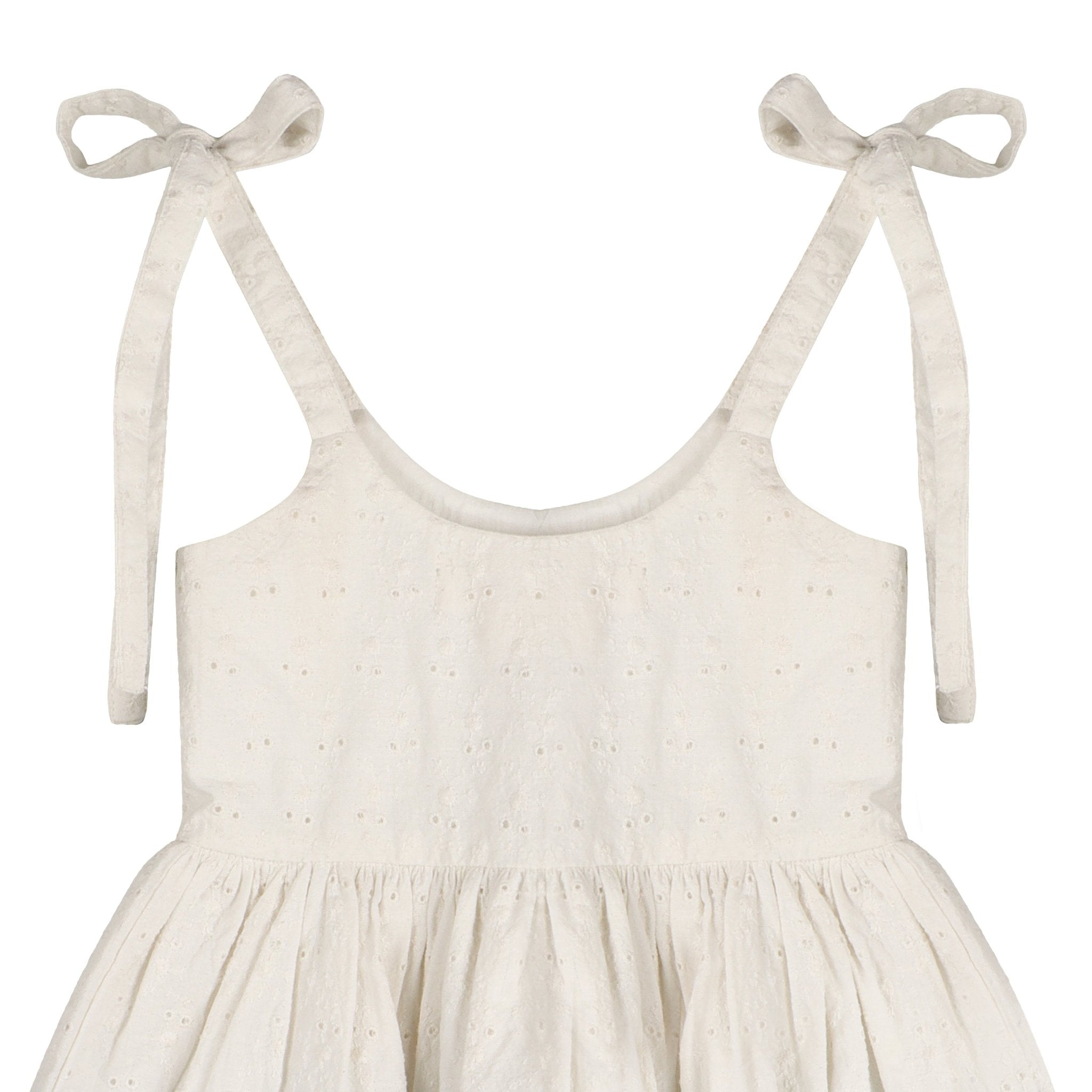 Ocean Ombre Nautical Schiffli Dress