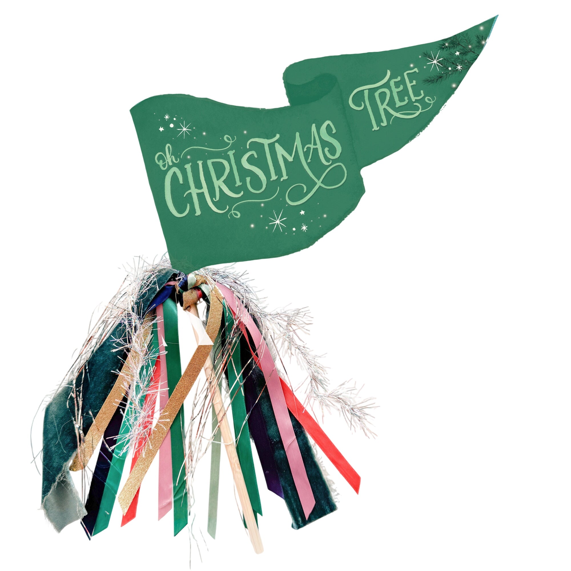 Oh Christmas Tree Party Pennant