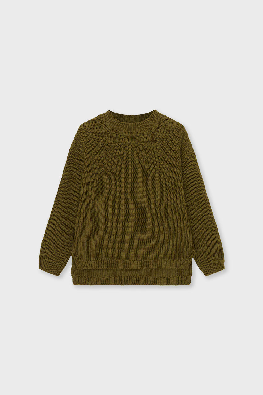 Organic Cotton Knit Sweater