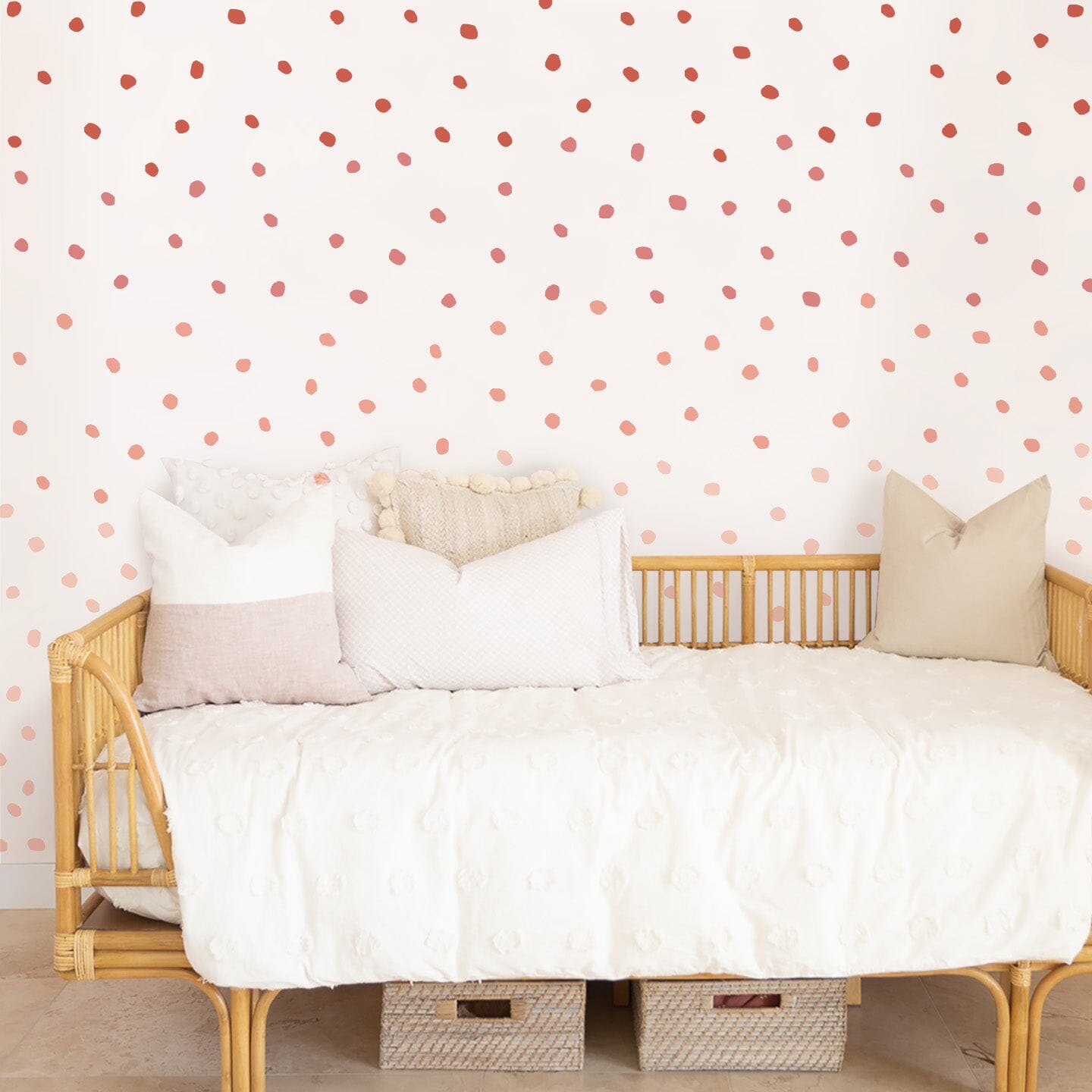 Ombre Irregular Dots Wall Decals