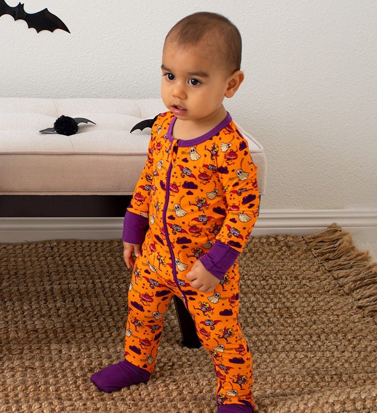 Orange Boo Crew Convertible Coverall