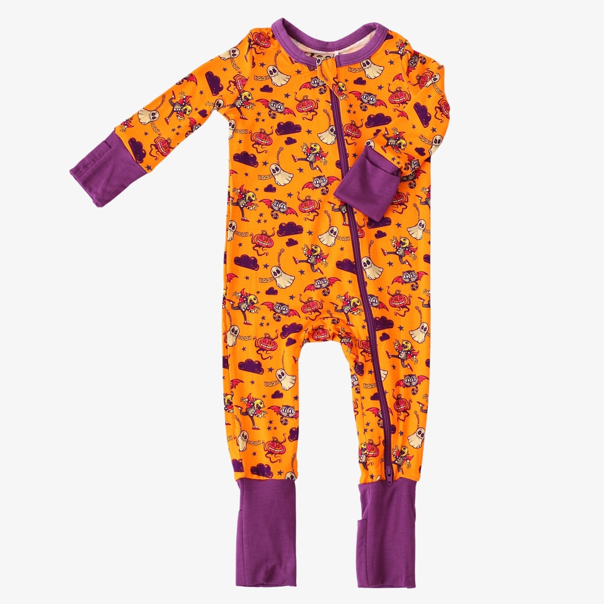 Orange Boo Crew Convertible Coverall