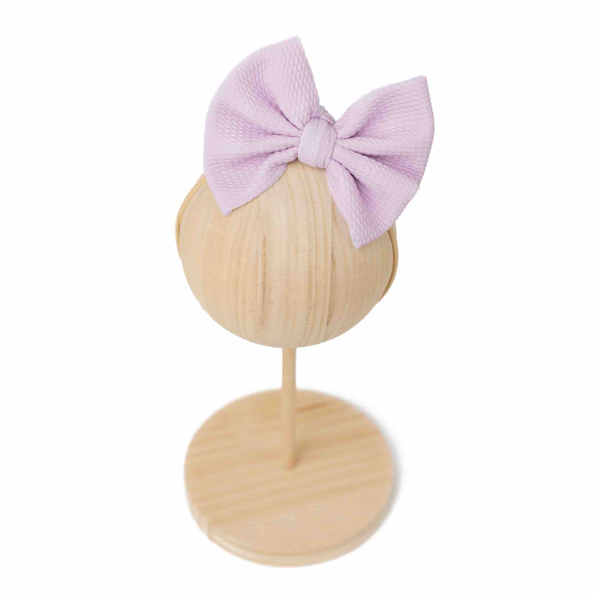 Orchid | Toddler Girl Nylon Bow