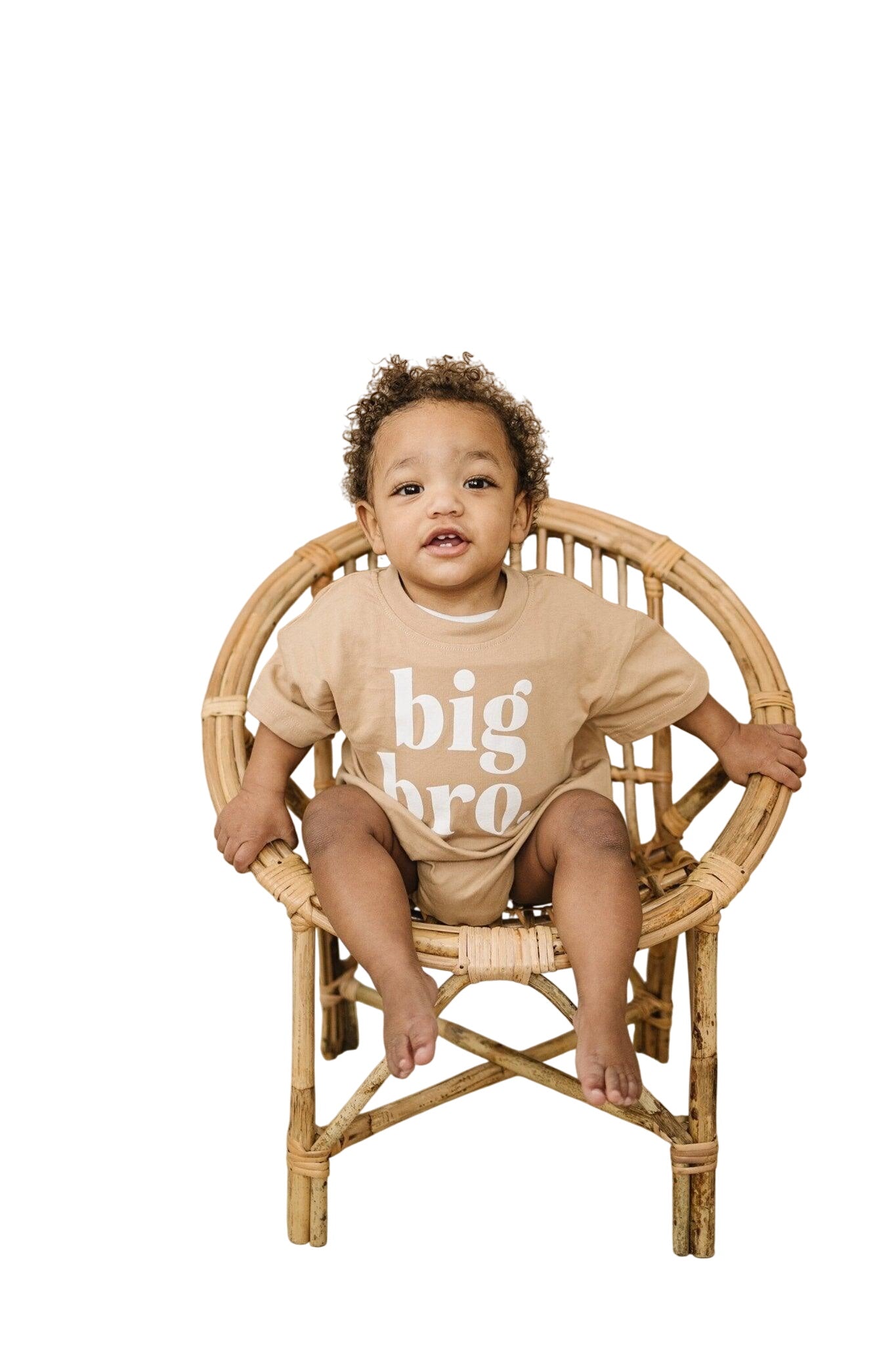 Organic Cotton Big Bro T-shirt Romper