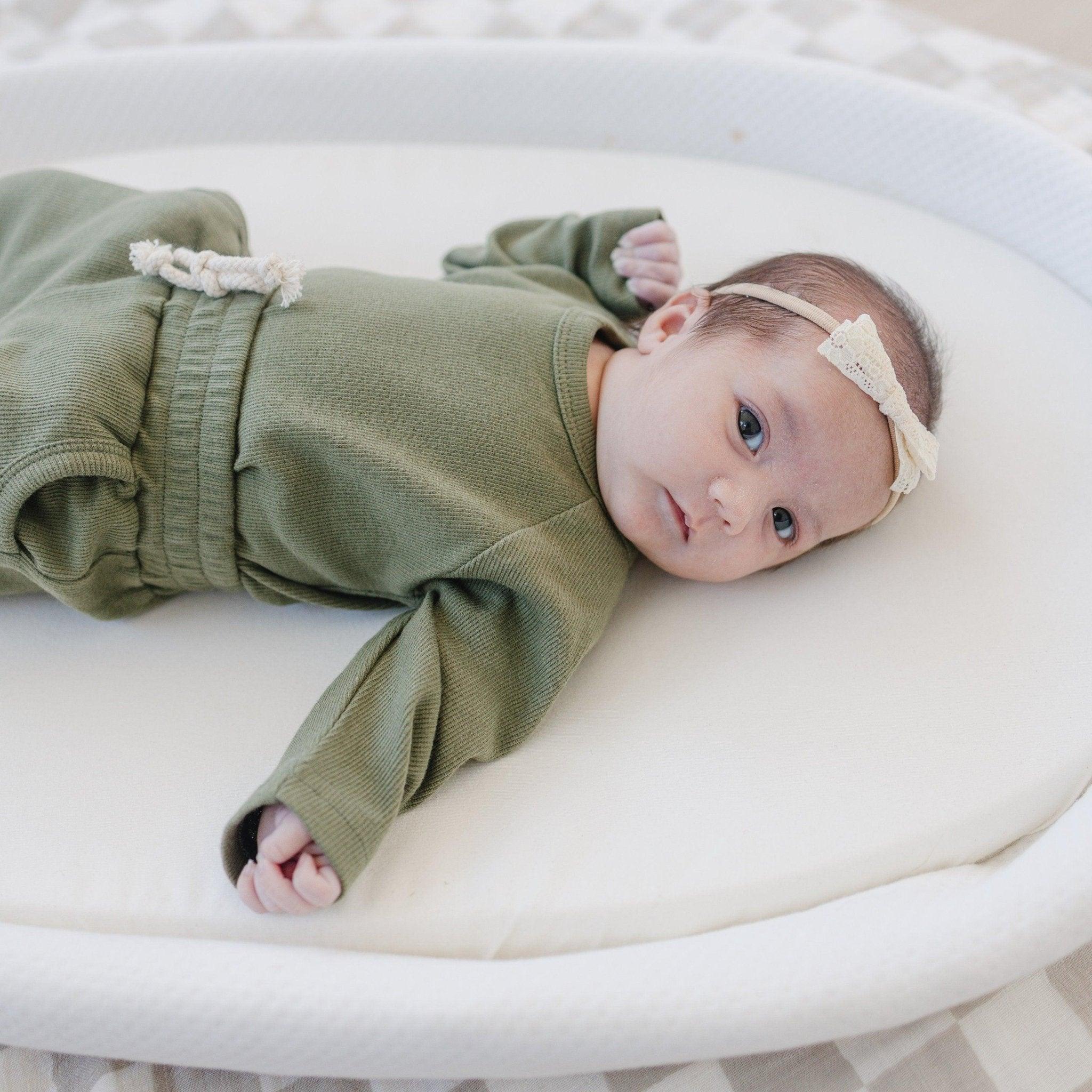 Organic Cotton Ribbed 2pc Set - More Colors