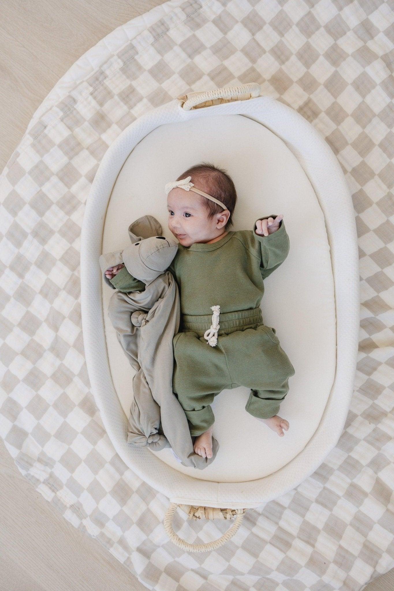 Organic Cotton Ribbed 2pc Set - More Colors